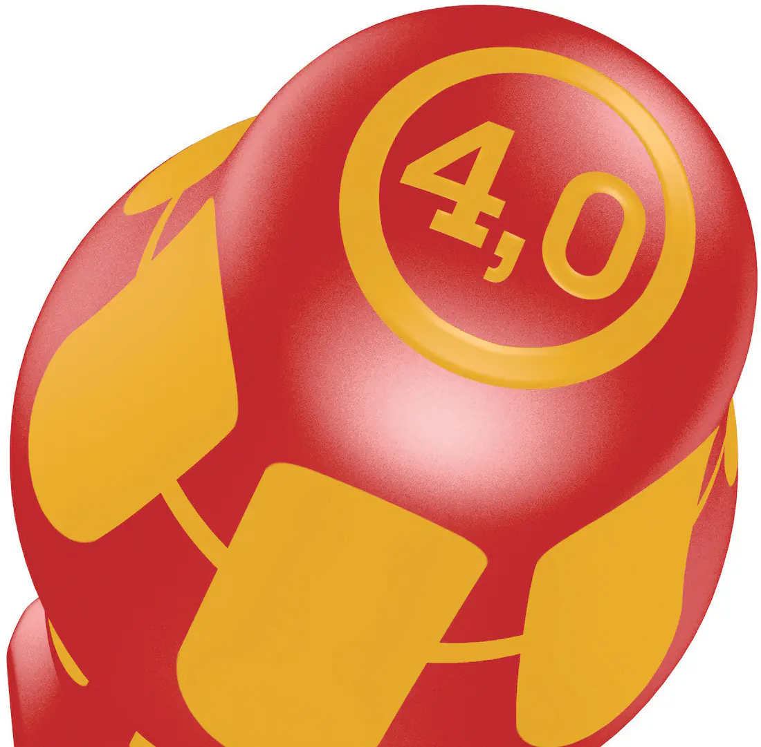 Wera VDE-Schlitz-Schraubendreher 160 i 0,5 x 3 mm