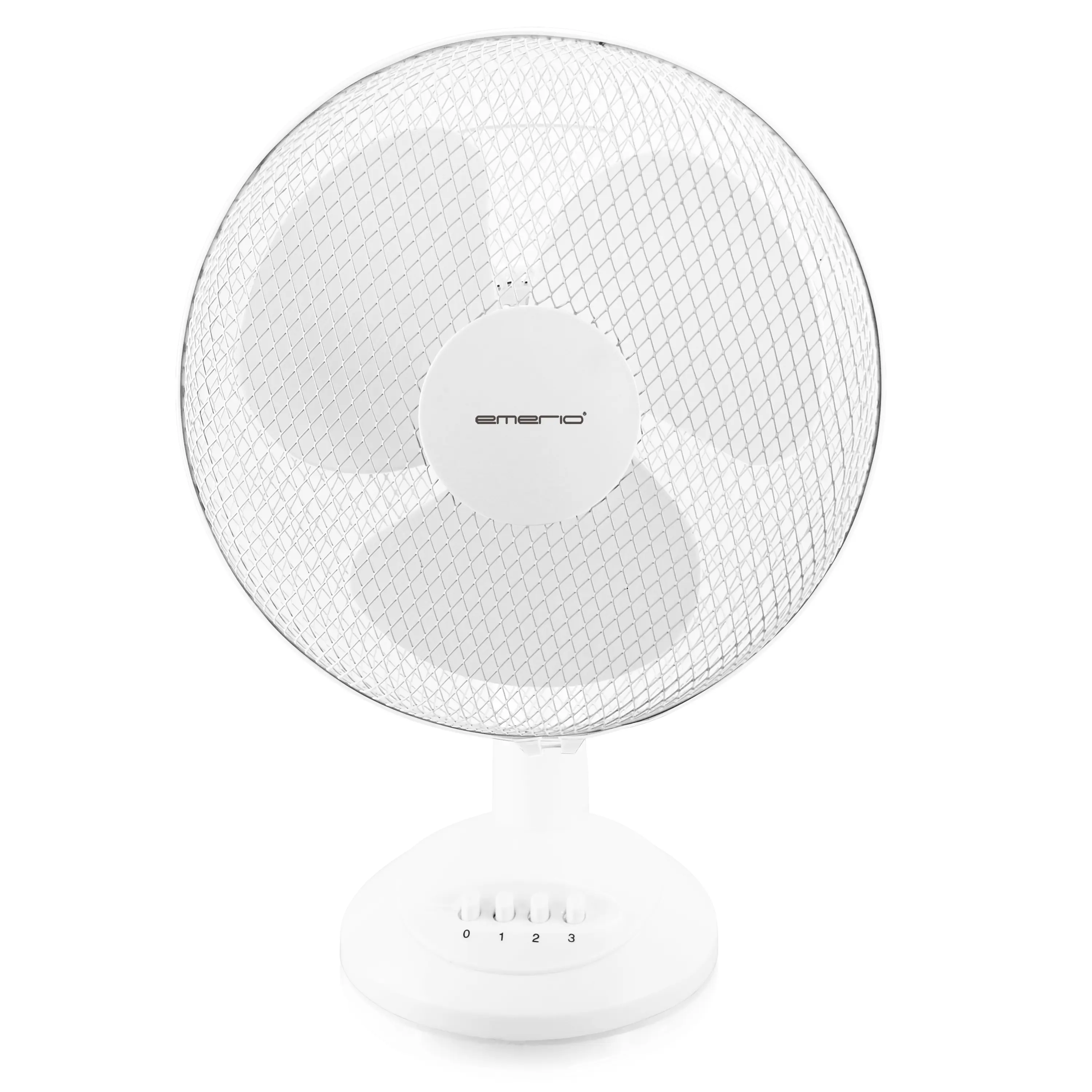 Emerio Tischventilator Ø 30cm weiß