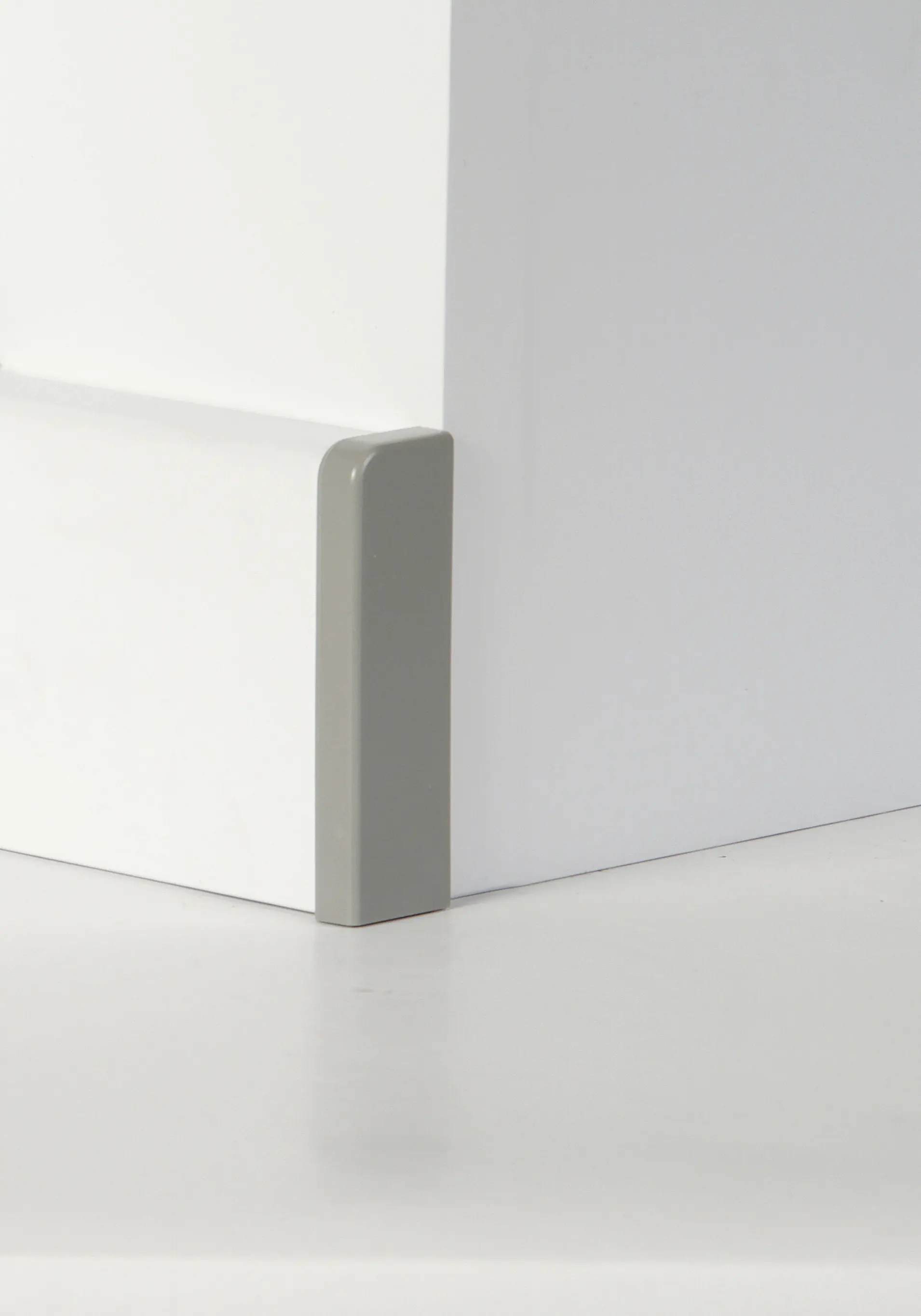 Classen Endkappen für FUXX-Laminatleiste 65 x 18 mm Fliese steingrau