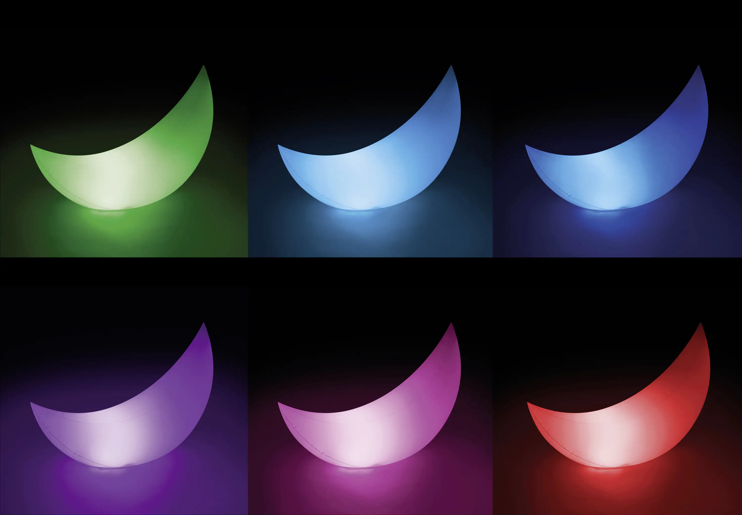 Intex LED Schwimmleuchte Halbmond 135 x 43 x 89 cm (L x B x H) Intex LED Schwimmleuchte Halbmond 135 x 43 x 89 cm (L x B x H)