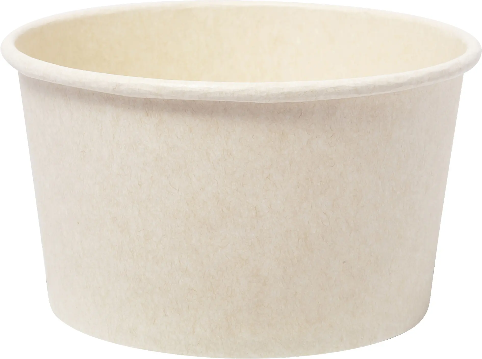 Duni Snackbecher Bagasse natur 270 ml Ø 9 x 9 cm - 10 Stück