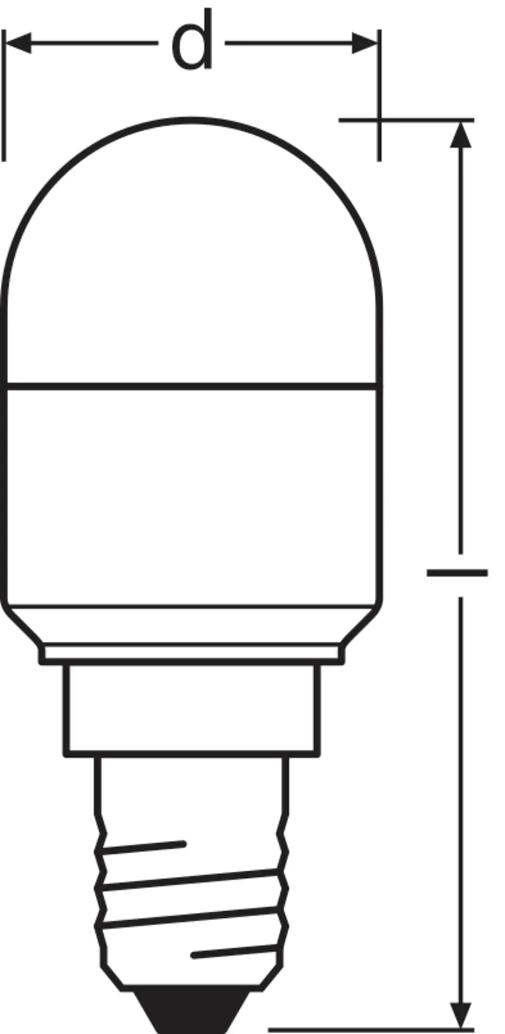Osram LED Kühlschranklampe Special T26 E14 2,3W kaltweiß, weiß matt Osram LED Kühlschranklampe Special T26 E14 2,3W kaltweiß, weiß matt