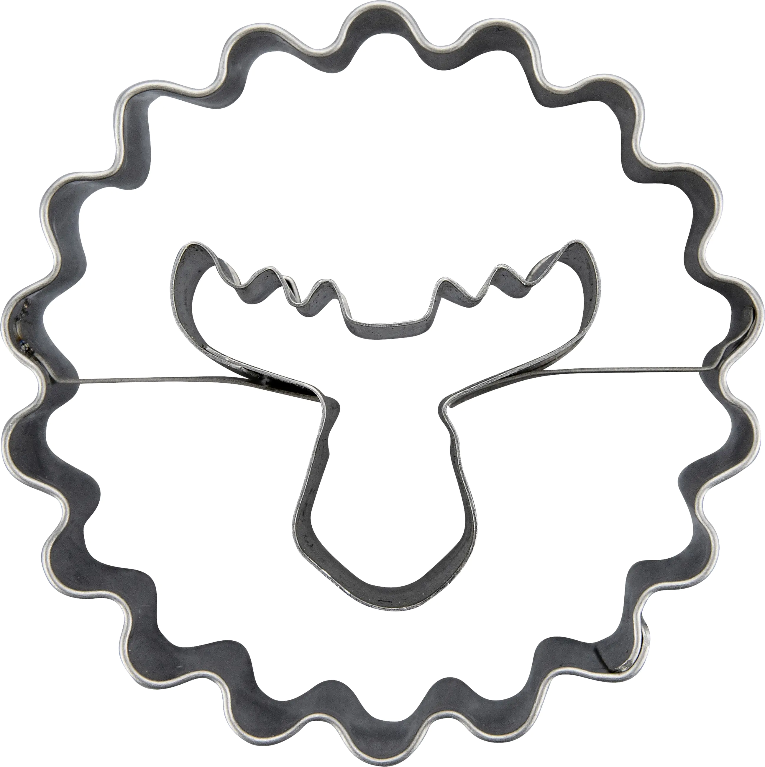 Zenker Ausstecher Linzer mit Elchkopf