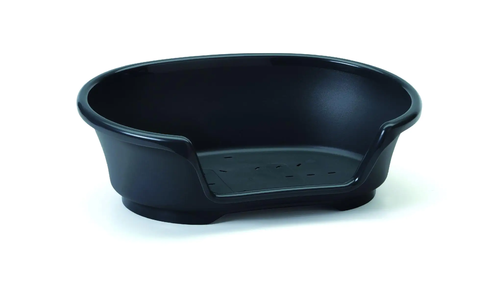 Nobby Kunststoffbett Cosy-Air oval schwarz