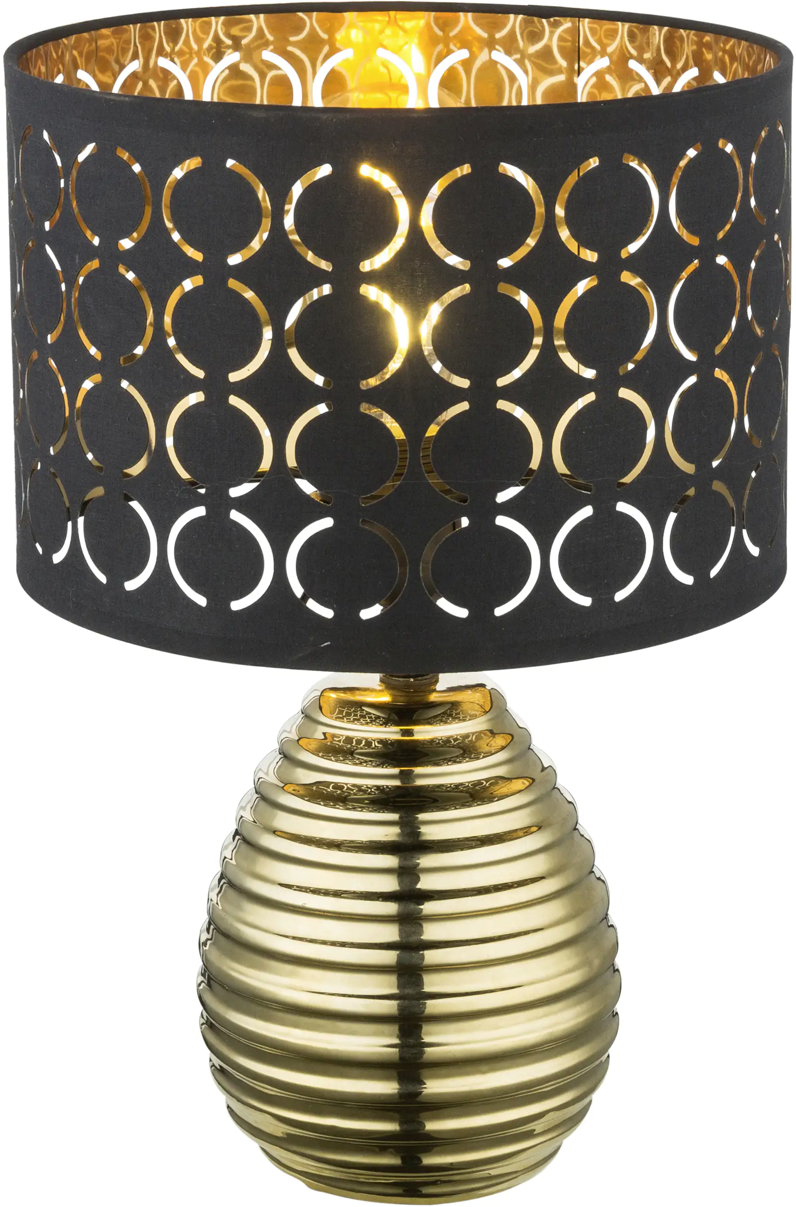 Globo Tischleuchte Mirauea 38 x 25 cm E27, max. 60 W Globo Tischleuchte Mirauea 38 x 25 cm E27, max. 60 W