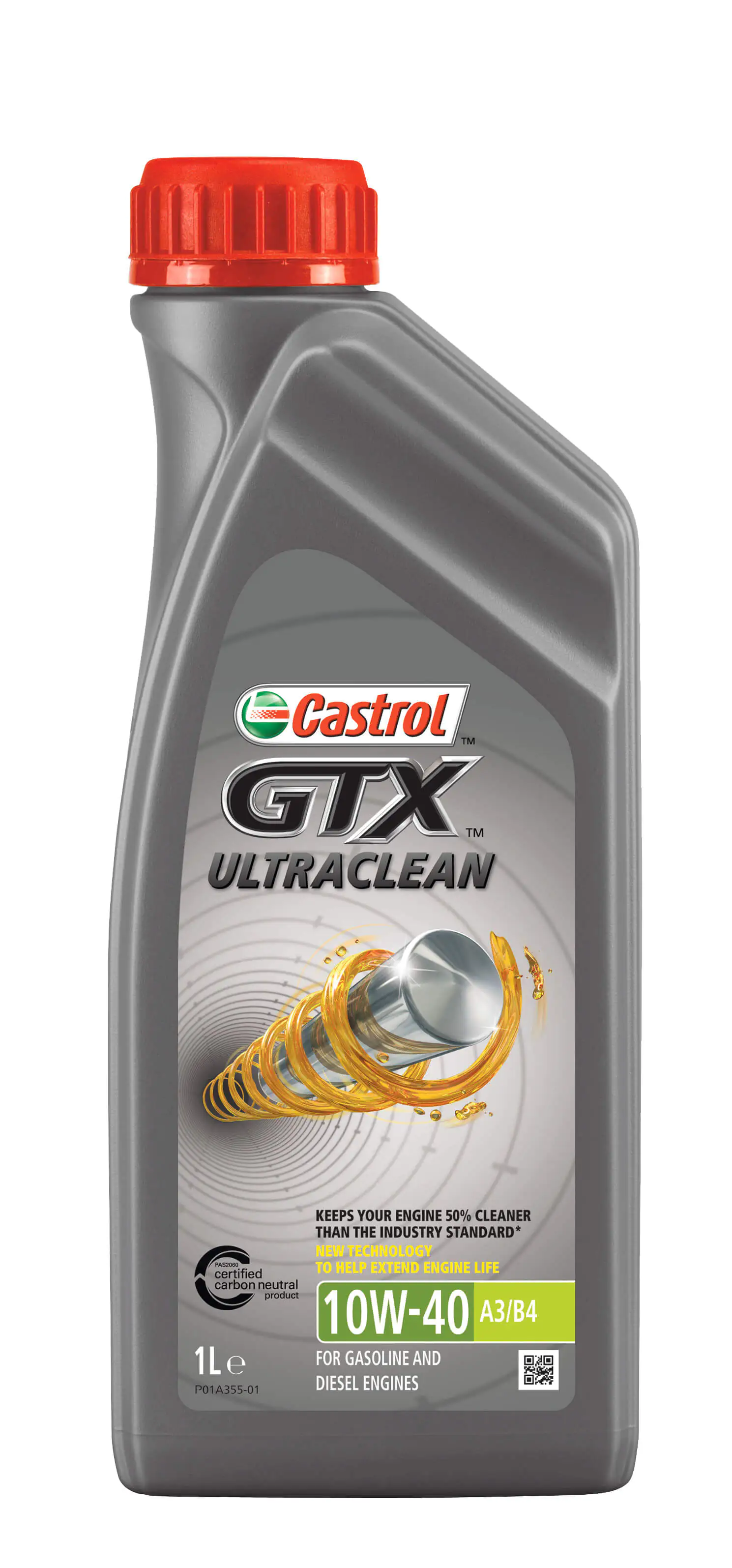 4008177133855 Castrol Motoröl GTX Ultraclean 10W-40 A3-B4 1L