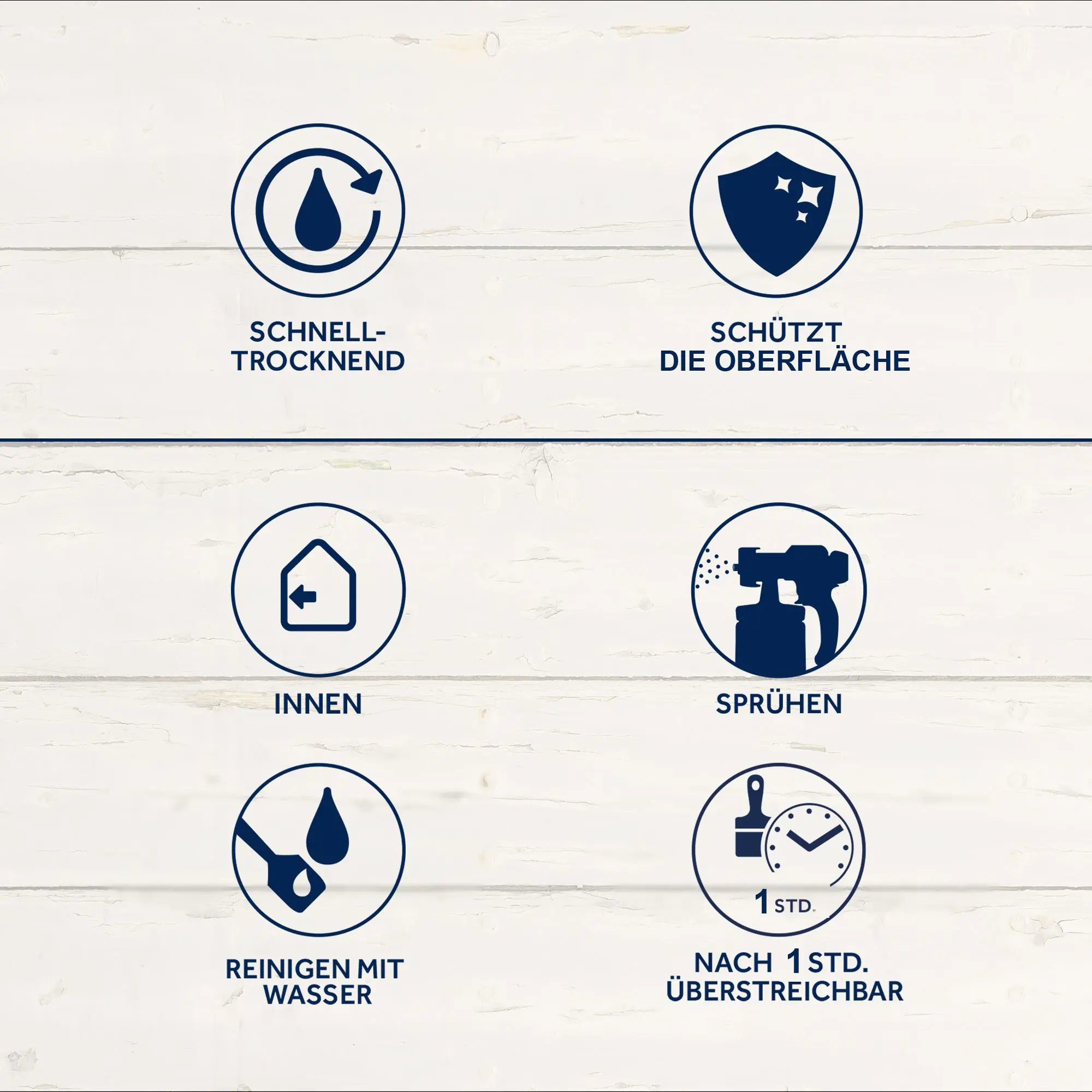 Bondex Kreidefarbe Spray 400 ml wolkiges weisß