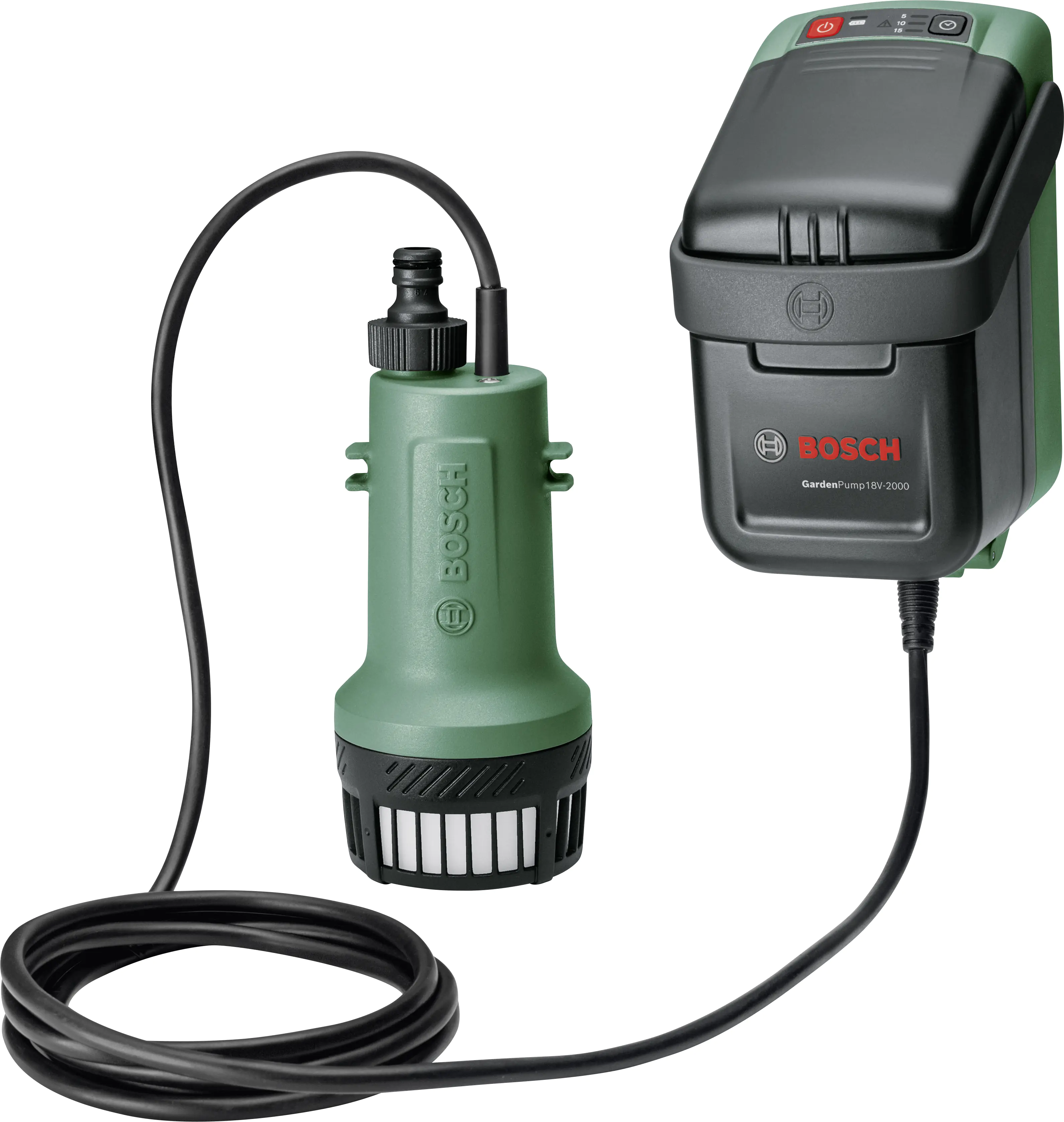 Bosch Akku-Regenfasspumpe GardenPump 18V-2000 Bosch Akku-Regenfasspumpe GardenPump 18V-2000