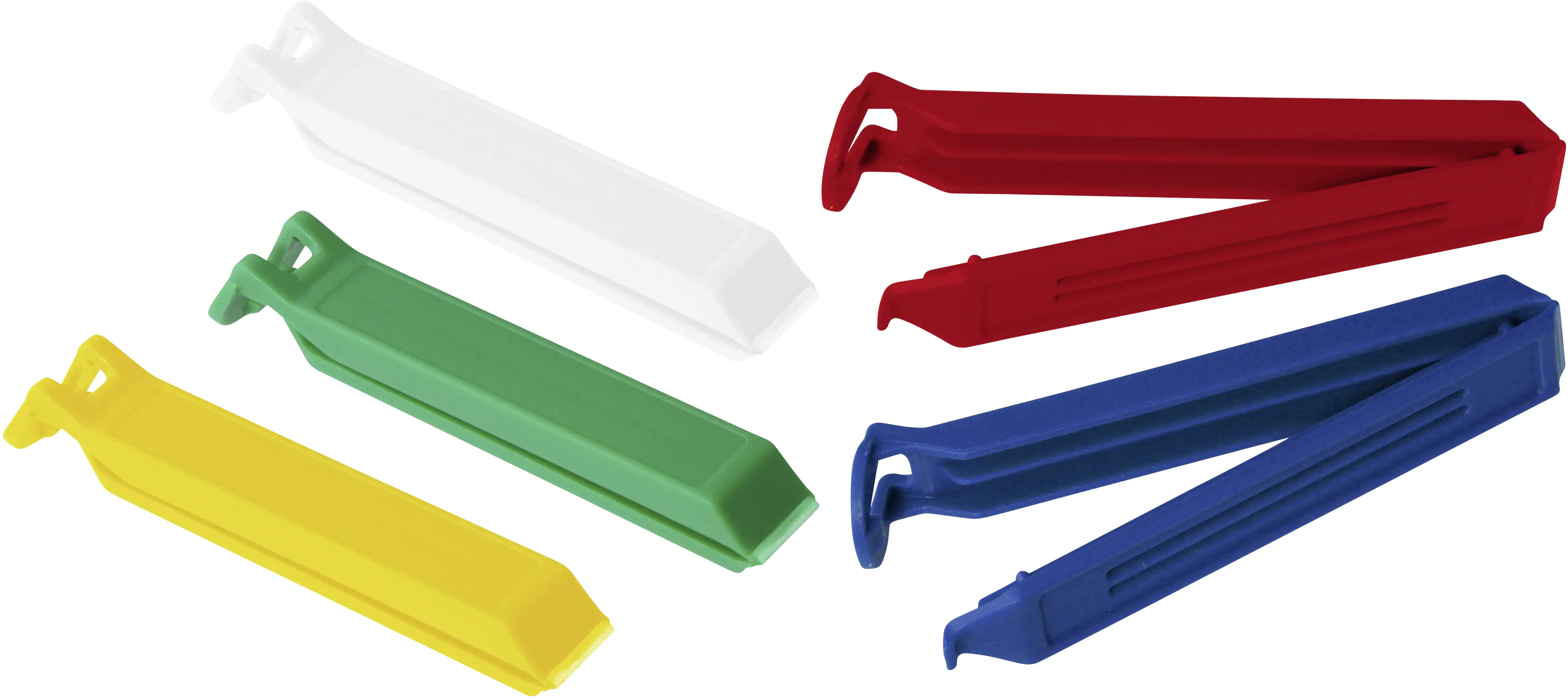 Fackelmann Verschlussclips Tecno 11 cm, 5 Stück