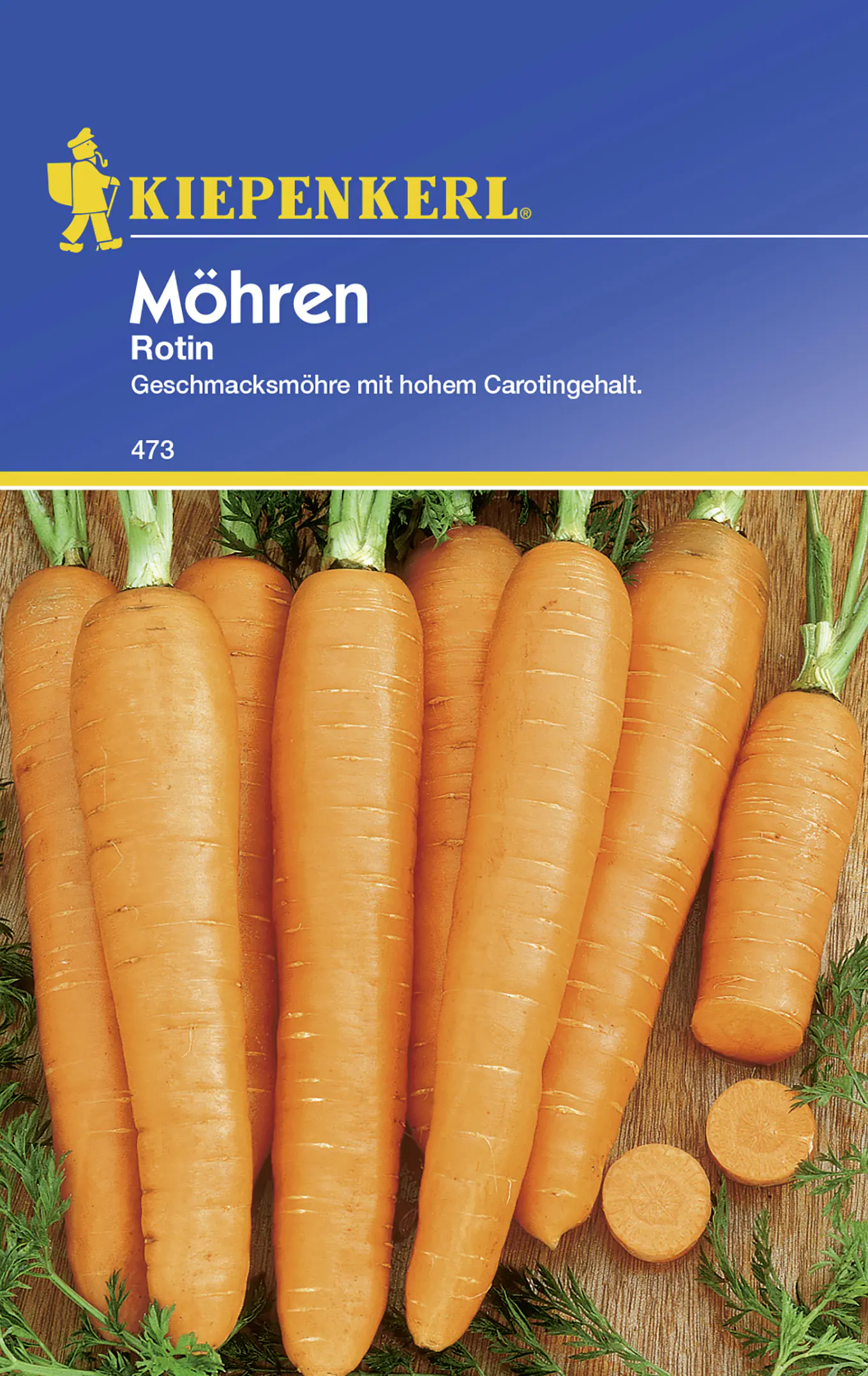 Kiepenkerl Möhre Rotin Daucus carota ssp. sativus, Inhalt: ca. 5 lfd. Meter