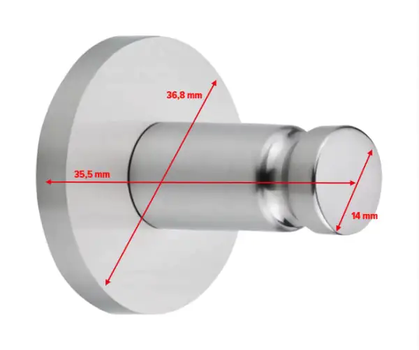 Tesa Handtuchhaken MOON zum Kleben Tesa Handtuchhaken MOON zum Kleben