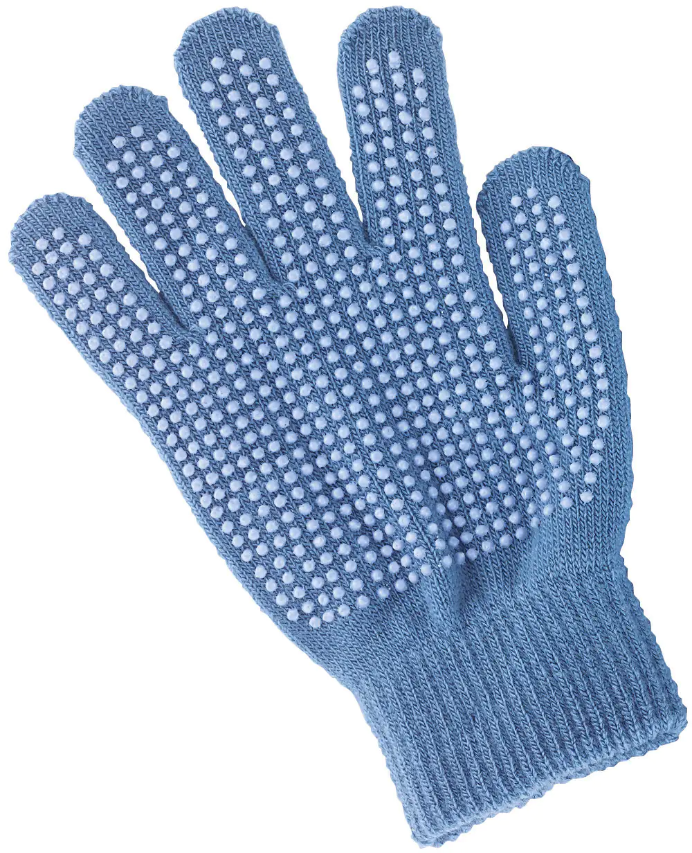 Kerbl Reithandschuhe Magic Grippy hellblau Einheitsgröße