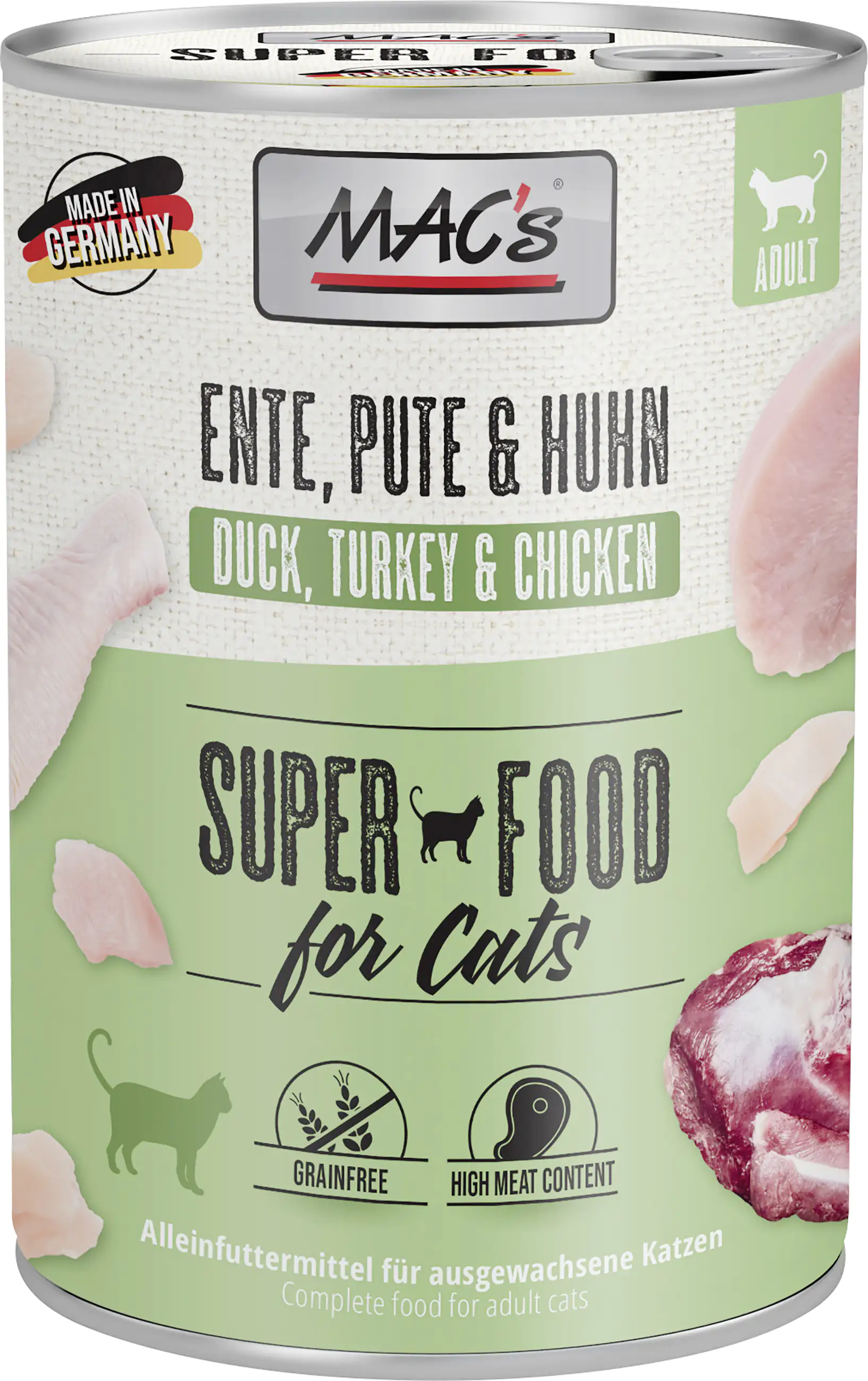Macs Cat Ente Pute & Huhn 400 g