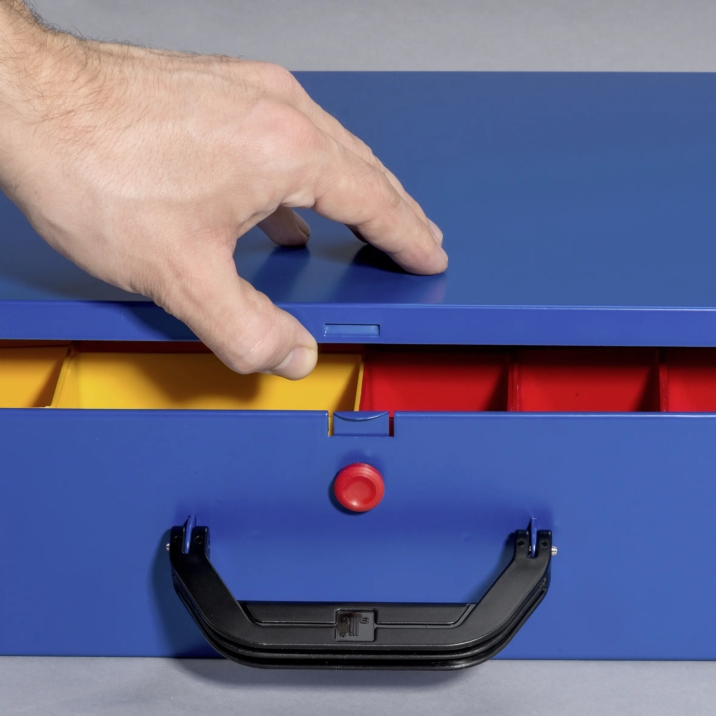 Allit Profi-Metall-Kleinteilekoffer EuroPlus Pro klein