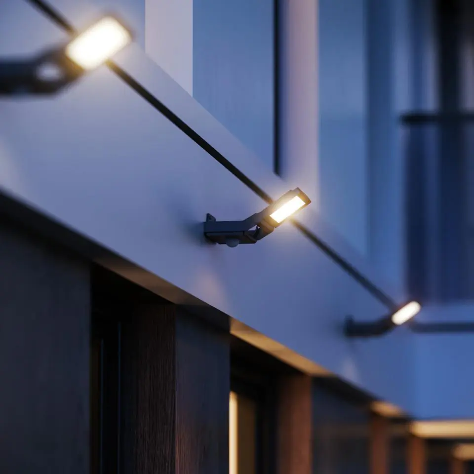 Steinel LED-Außenstrahler XLED Pro One Bewegungsmelder Fernbedienung, App