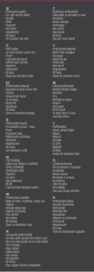 Gebol Einweghandschuh Latex ungepudert 80 Stück Gebol Einweghandschuh Latex ungepudert 80 Stück