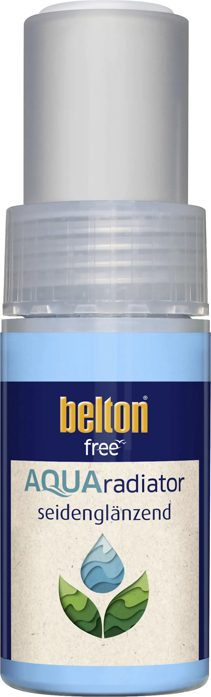 belton free Lackstift AQUAradiator Heizkörperlack 9 ml verkehrsweiß seidenglänzend