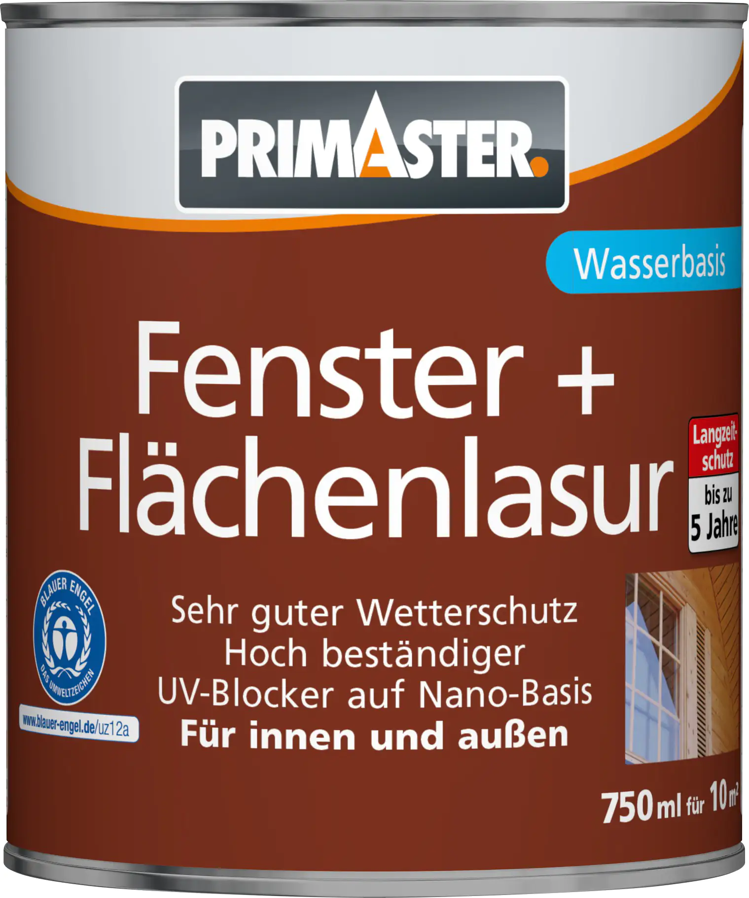 Primaster Fenster und Flächenlasur 750 ml weiß Primaster Fenster und Flächenlasur 750 ml weiß