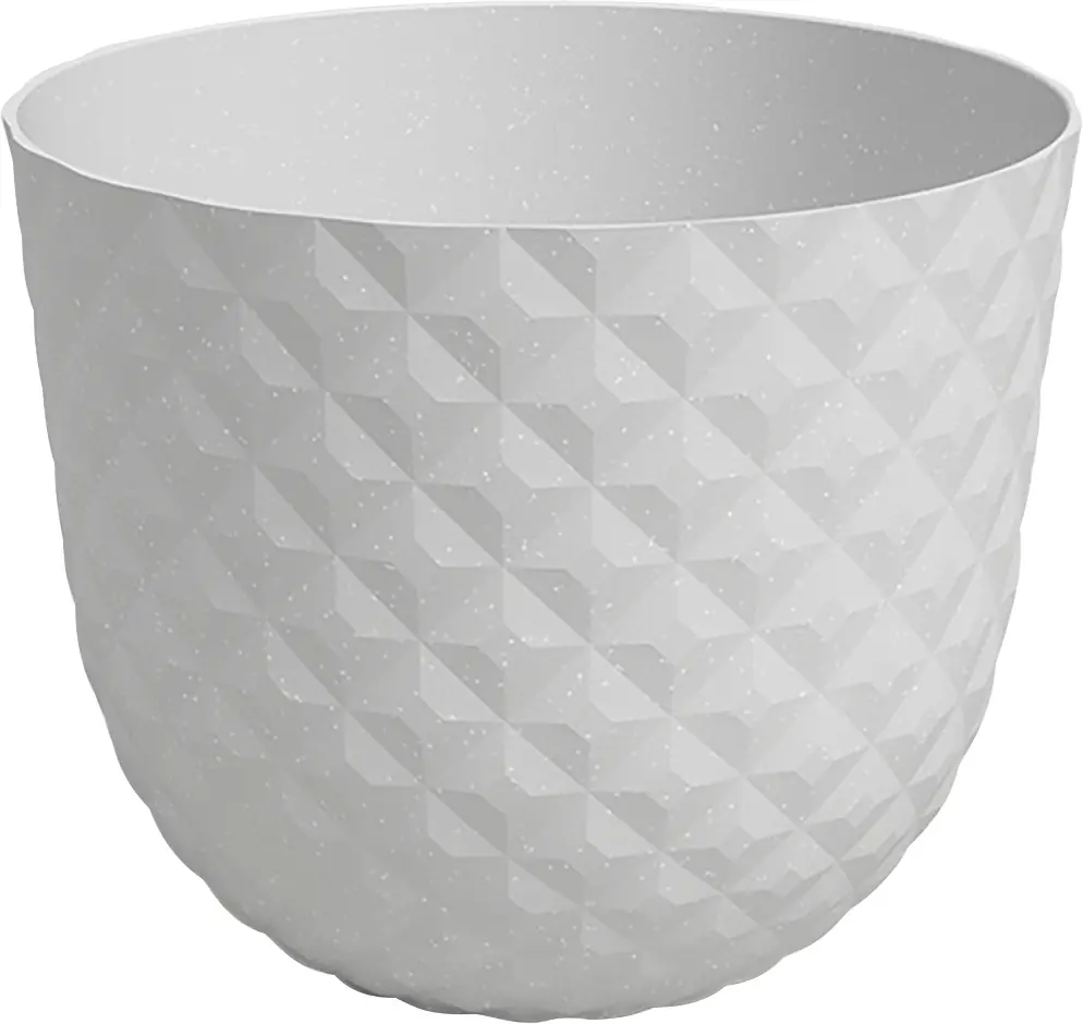 Artevasi Pflanztopf Havana Tropical Kunststoff grau matt Ø 20 x 17 cm