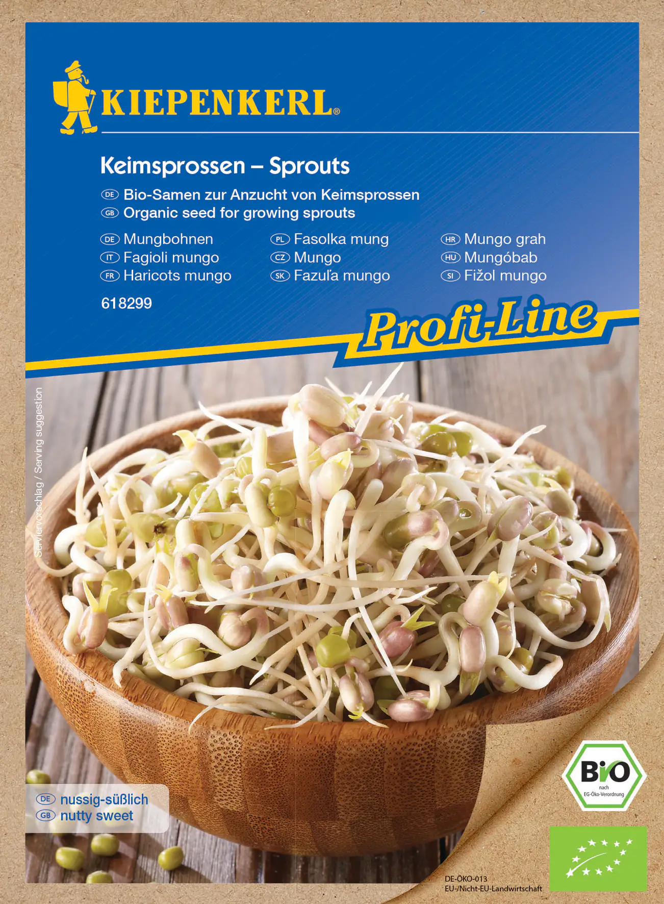 Kiepenkerl BIO Keimsprossen Mungbohnen