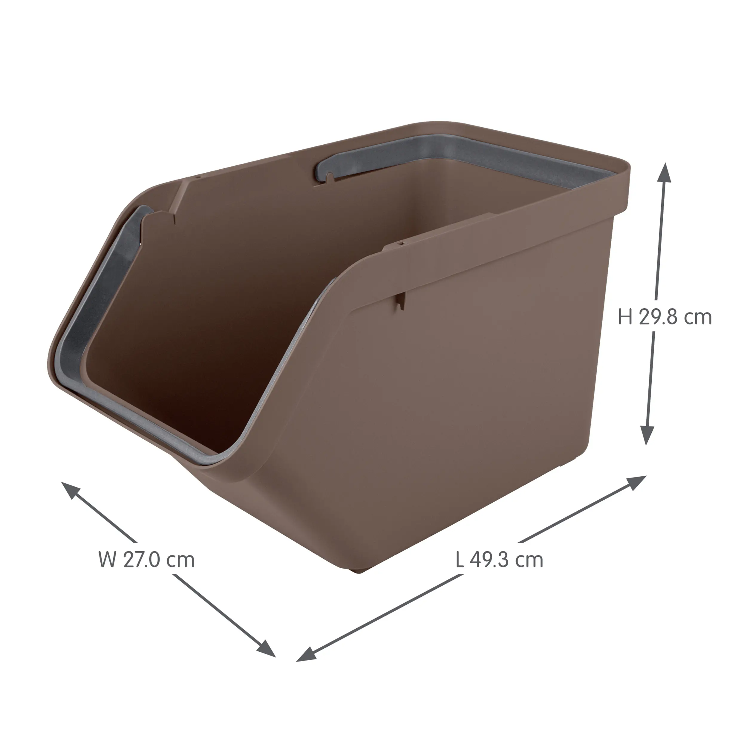 Sunware Sortiereinheit Sigma Home 30 L schoko