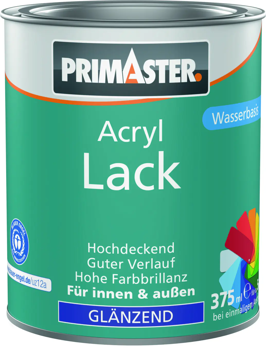 Primaster Acryl Lack anthrazit glänzend 375 ml Primaster Acryl Lack anthrazit glänzend 375 ml