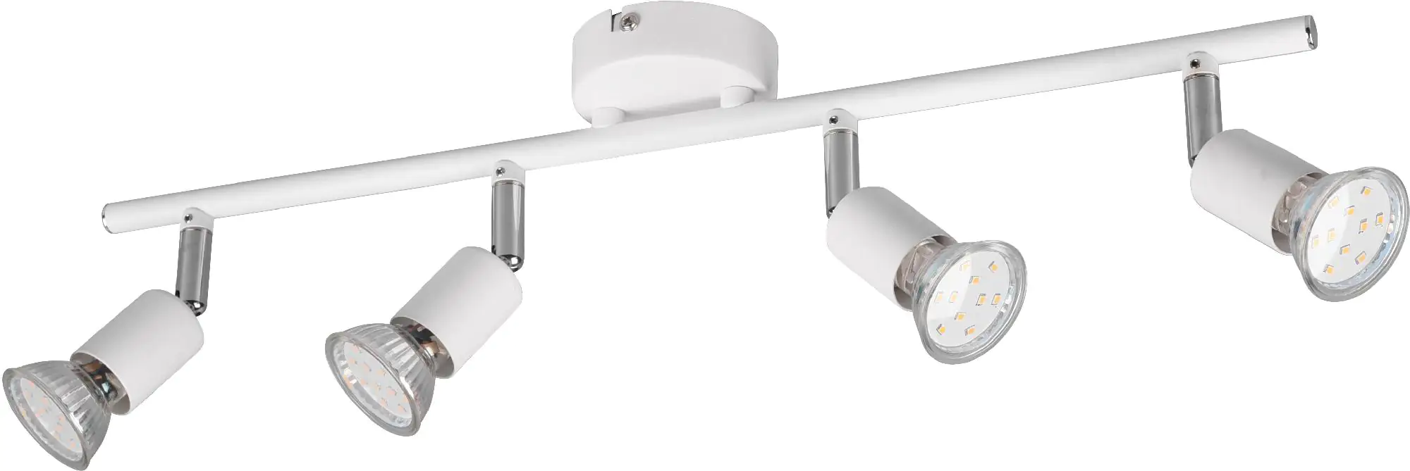 Reality Leuchten 4er Spot Paris weiß matt