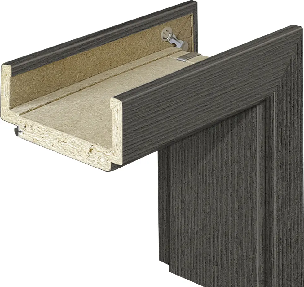 Borne Zarge CPL Masera grau 73,5 cm DIN links