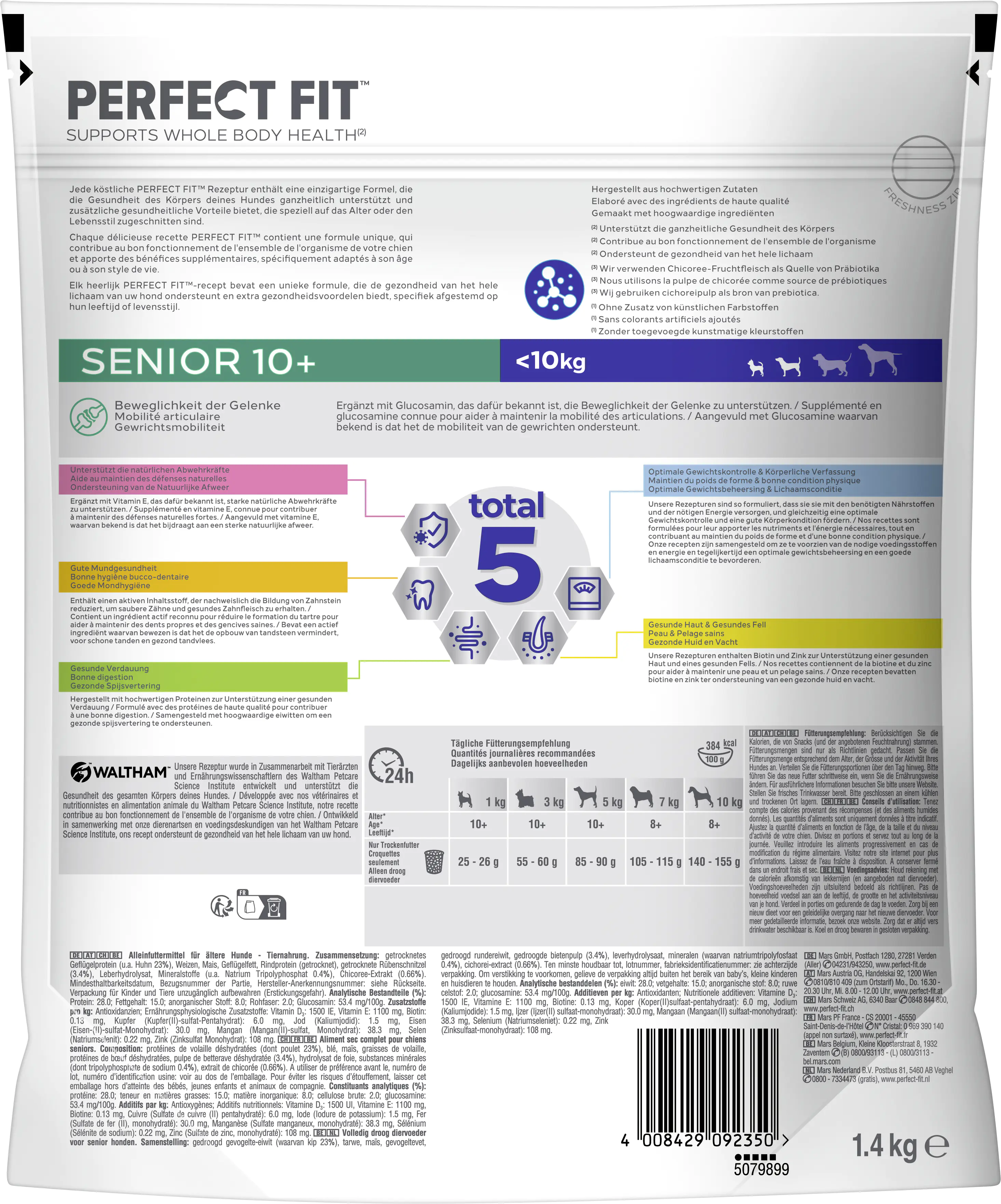 Perfect Fit Senior mit Huhn Hundefutter 1,4 kg Perfect Fit Senior mit Huhn Hundefutter 1,4 kg