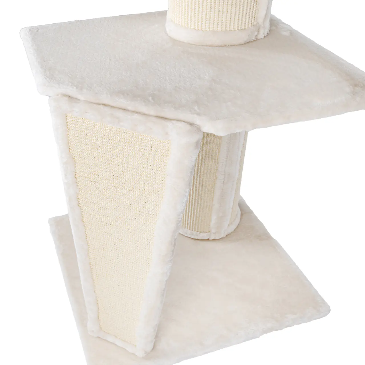 Kratzbaum Regina XL beige ca. 60 x 60 x 165 cm Kratzbaum Regina XL beige ca. 60 x 60 x 165 cm