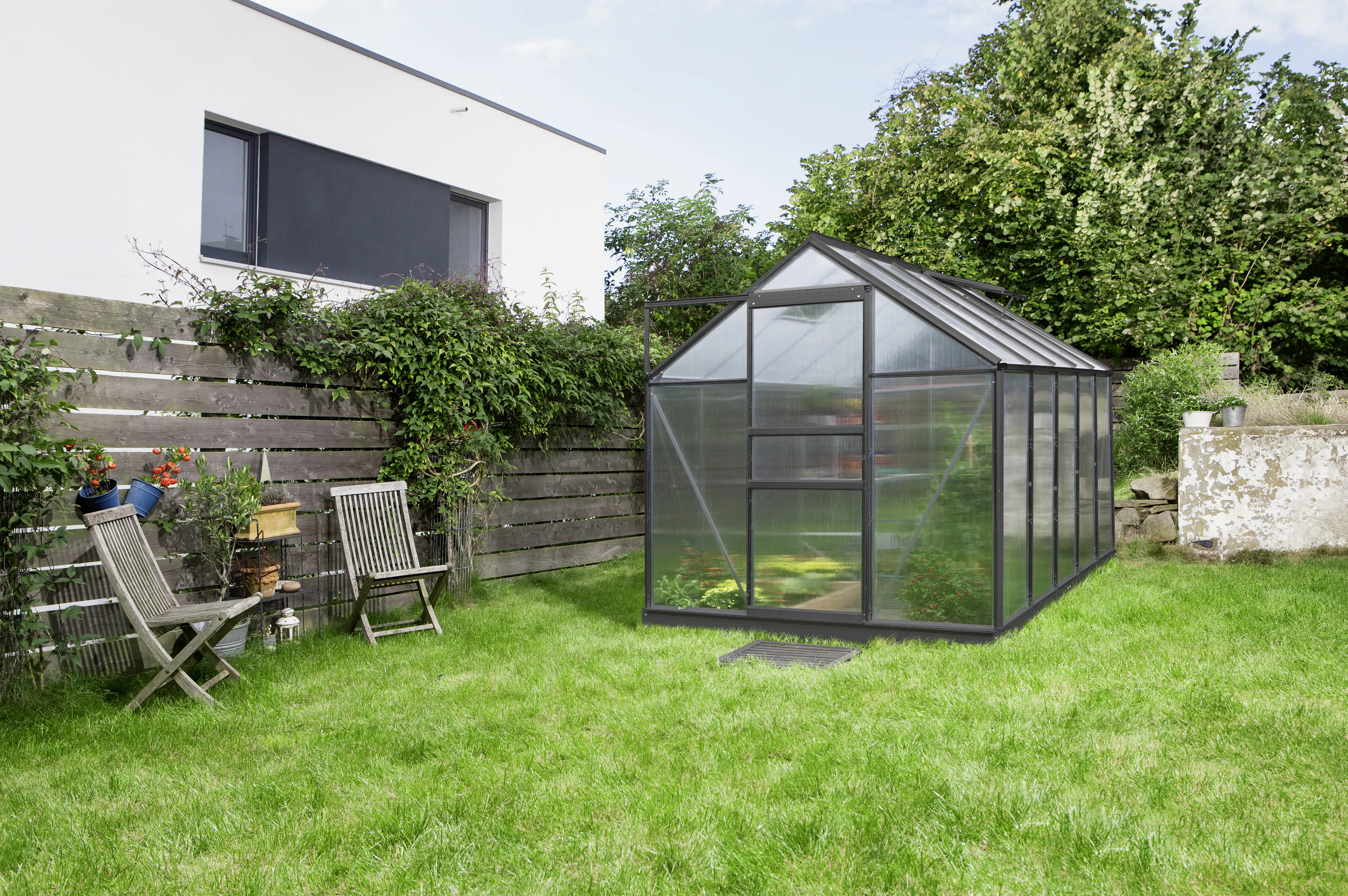 Vitavia Gewächshaus Venus 6200 192 x 317 cm 6 mm HPK