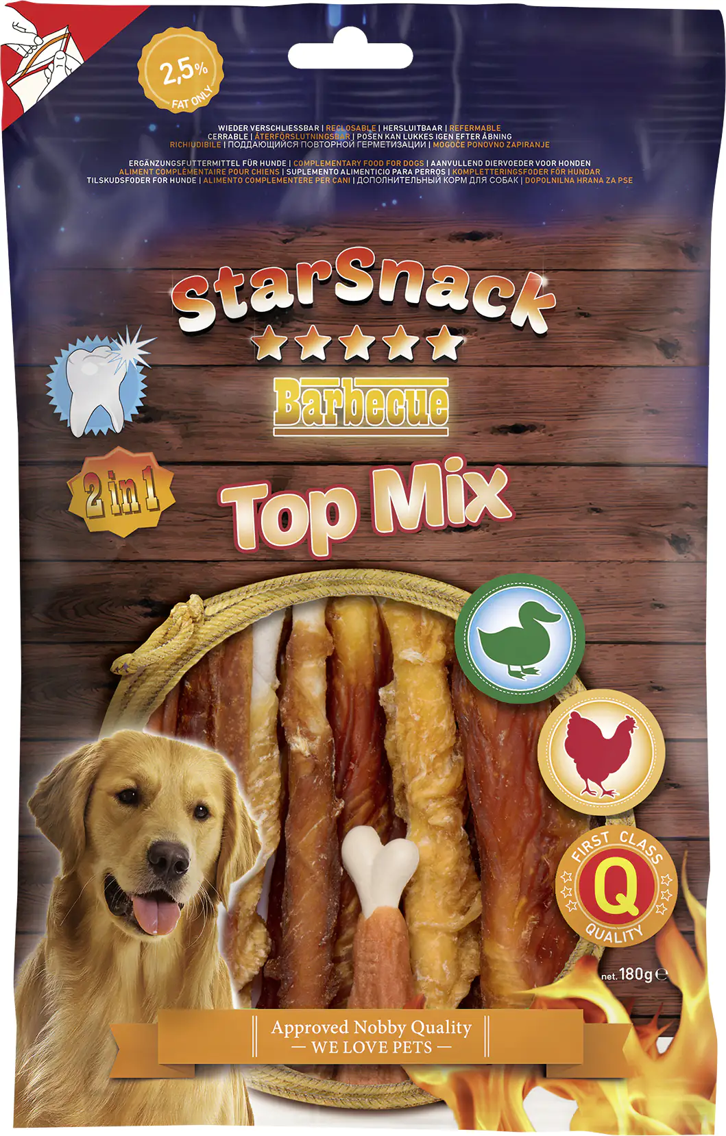 Nobby StarSnack Barbecue Top Mix ca. 180 g Nobby StarSnack Barbecue Top Mix ca. 180 g