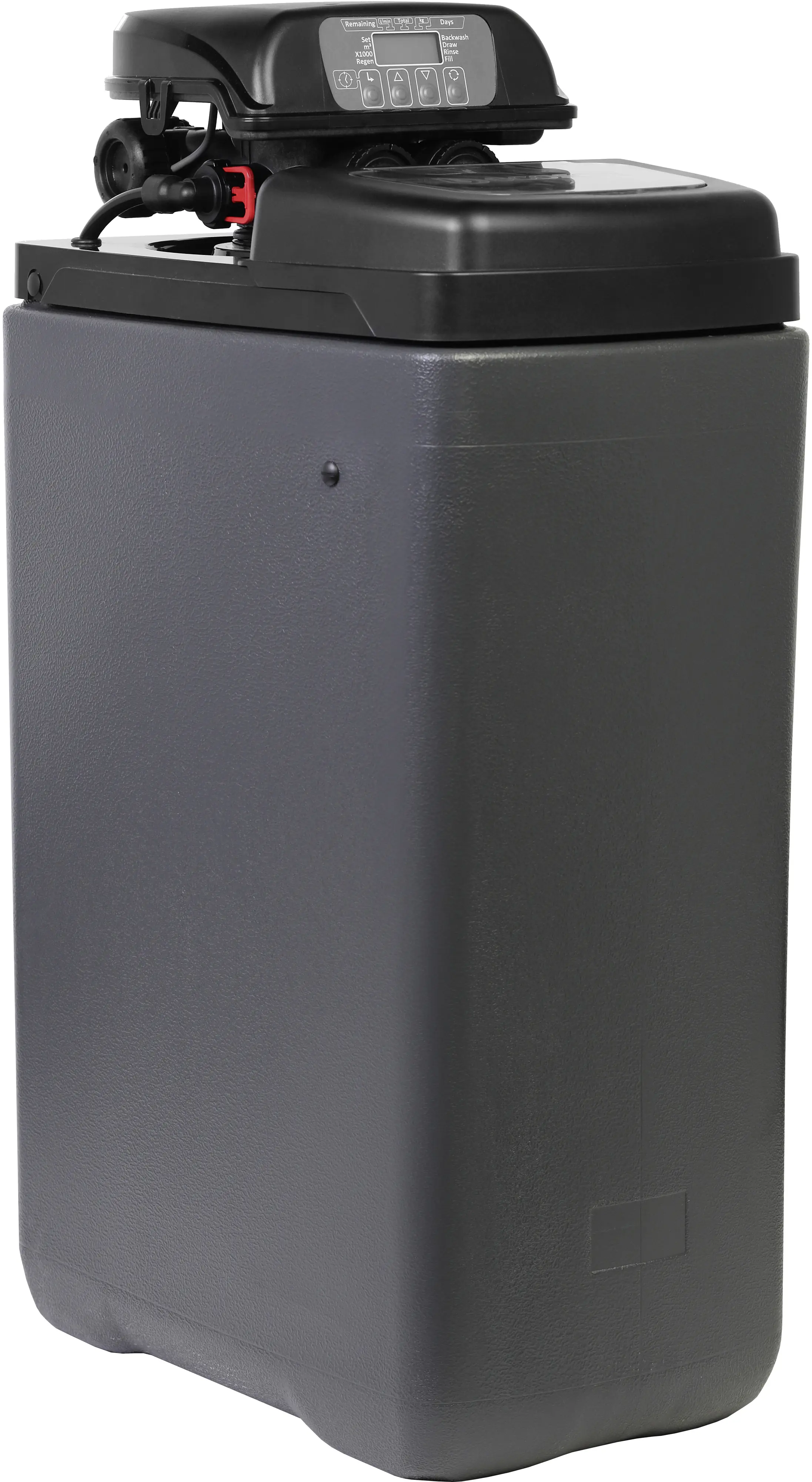 Aqmos Entkalkungsanlage Pink 20 mit Anschlussset & Montageblock für Haushalte bis 7 Personen