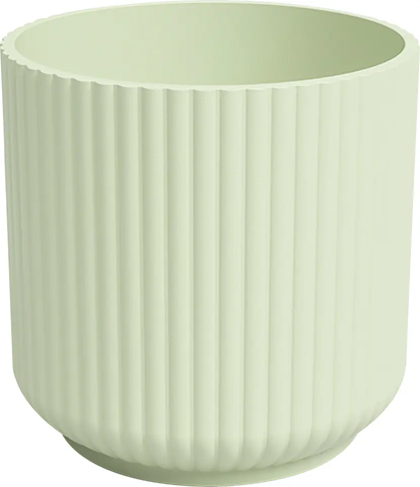 Artevasi Übertopf Luna Keramik hellgrün matt Ø 14 x 13 cm 