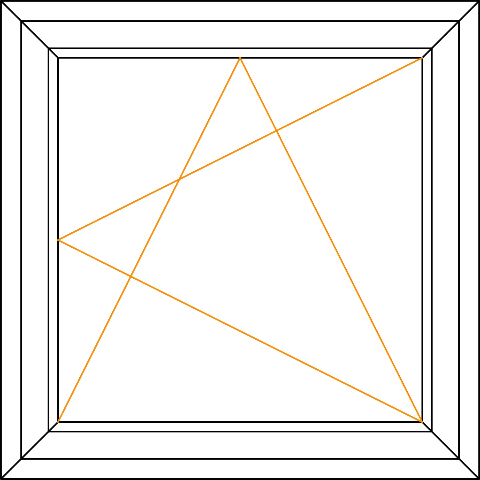 Meeth Kunststofffenster 90 x 120 cm 1-flg. Dreh-Kipp Rechts weiß/golden Oak RC 2 N