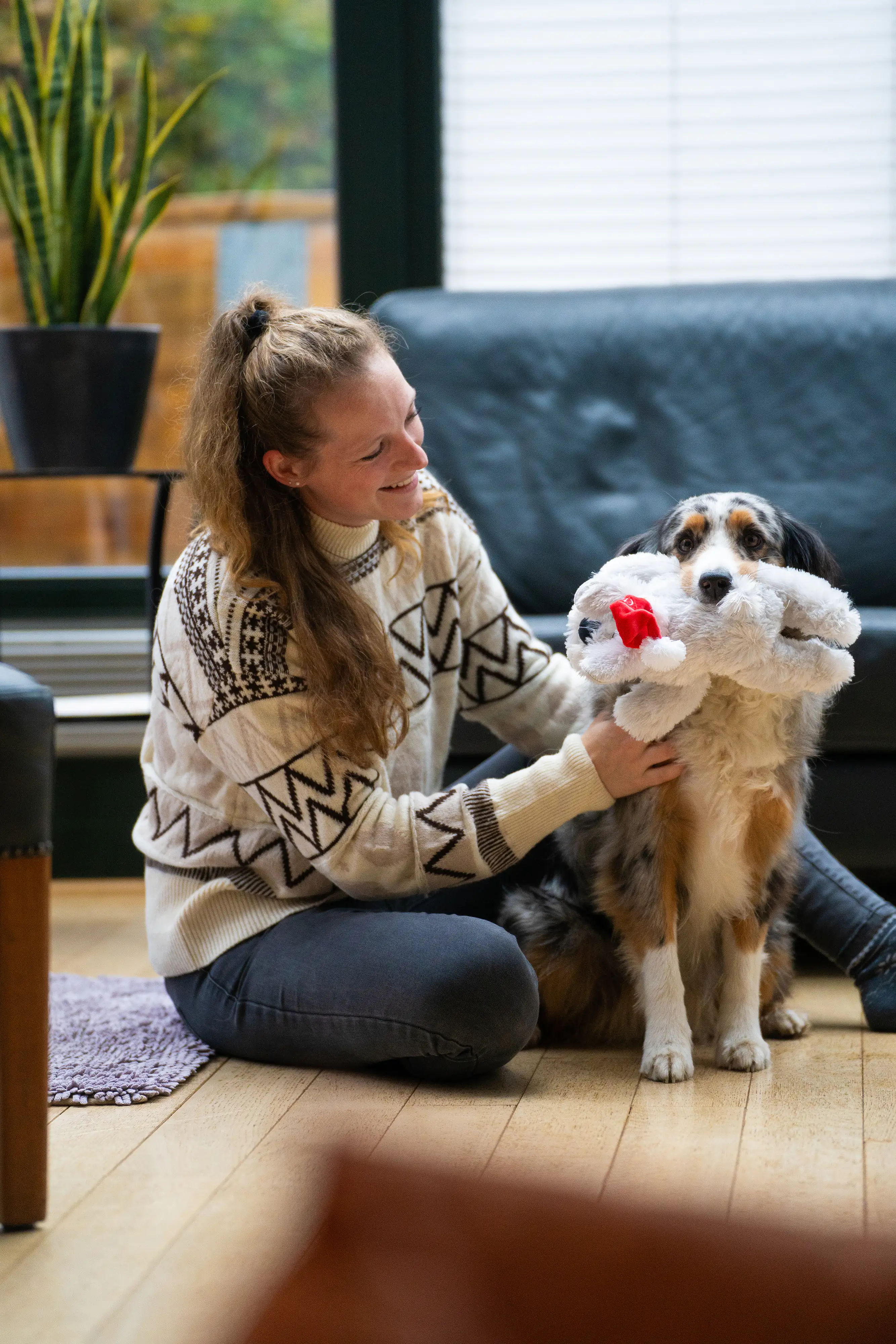 Nobby Xmas Plüschhund Schlappi grau 28 cm Nobby Xmas Plüschhund Schlappi grau 28 cm