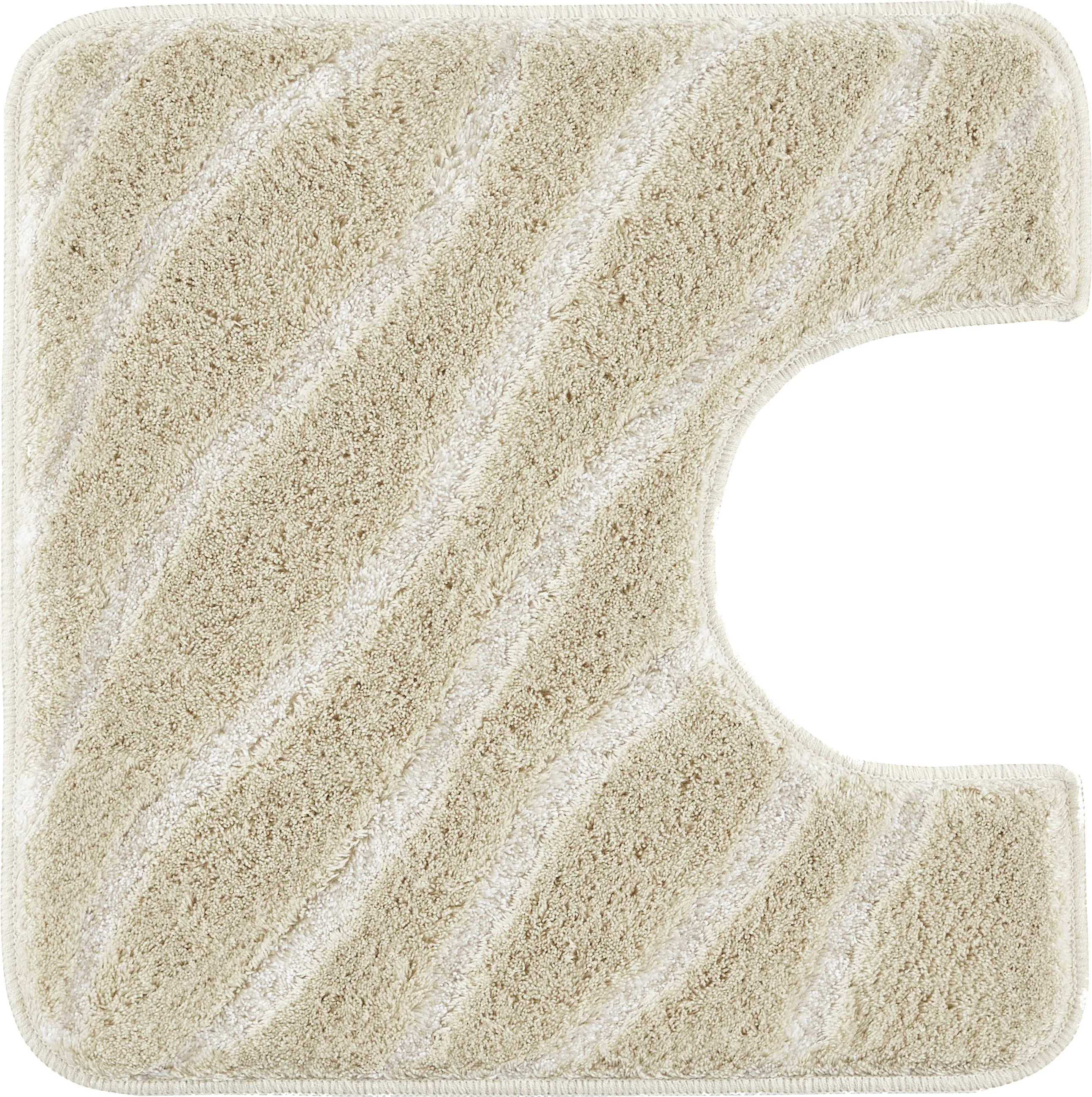 Kleine Wolke WC-Vorleger Tram caramel Polyacryl 55 x 55 cm mit Ausschnitt Kleine Wolke WC-Vorleger Tram caramel Polyacryl 55 x 55 cm mit Ausschnitt