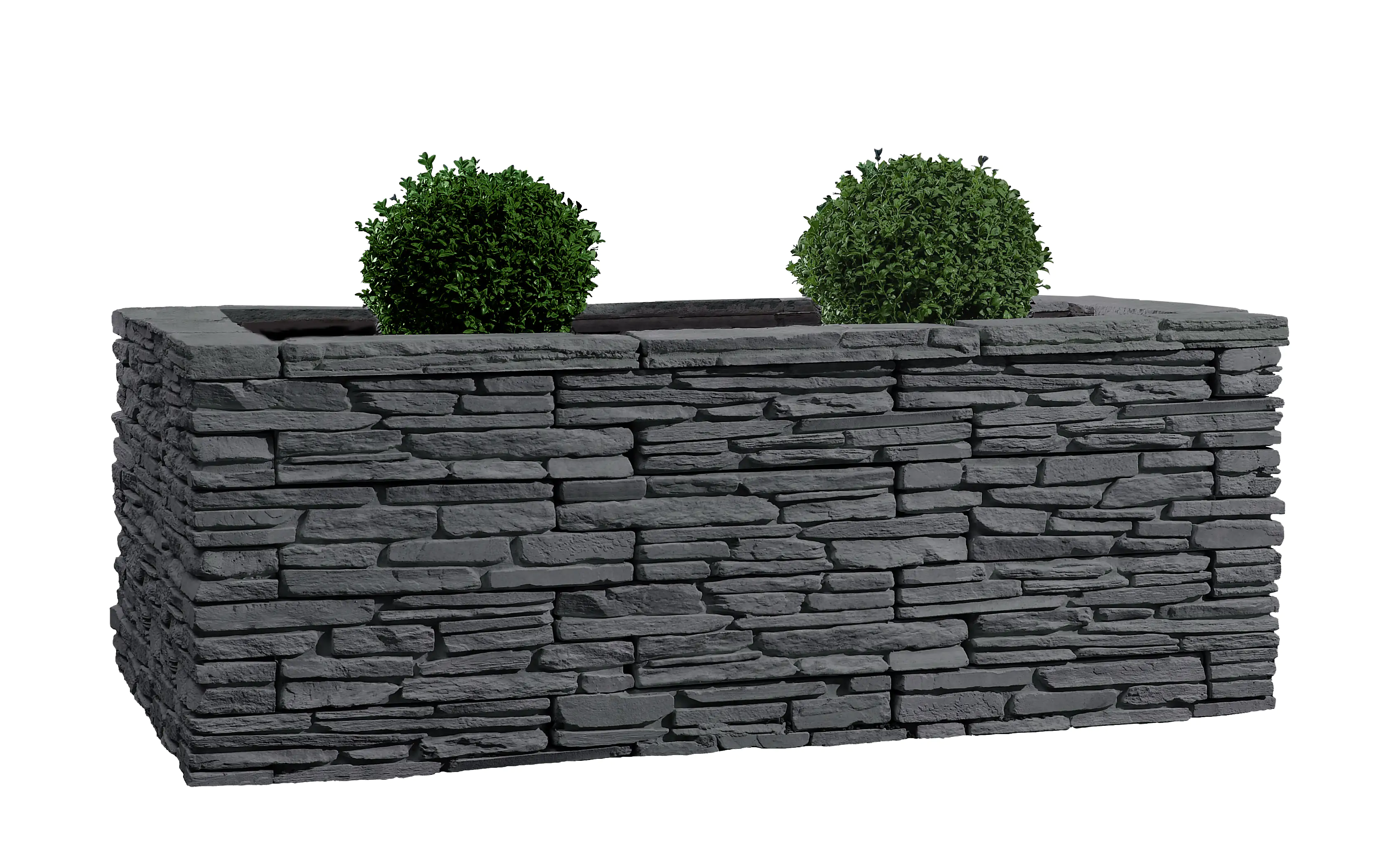 Kann Hochbeet-Set Madoc 200 x 150 x 74 cm anthrazit