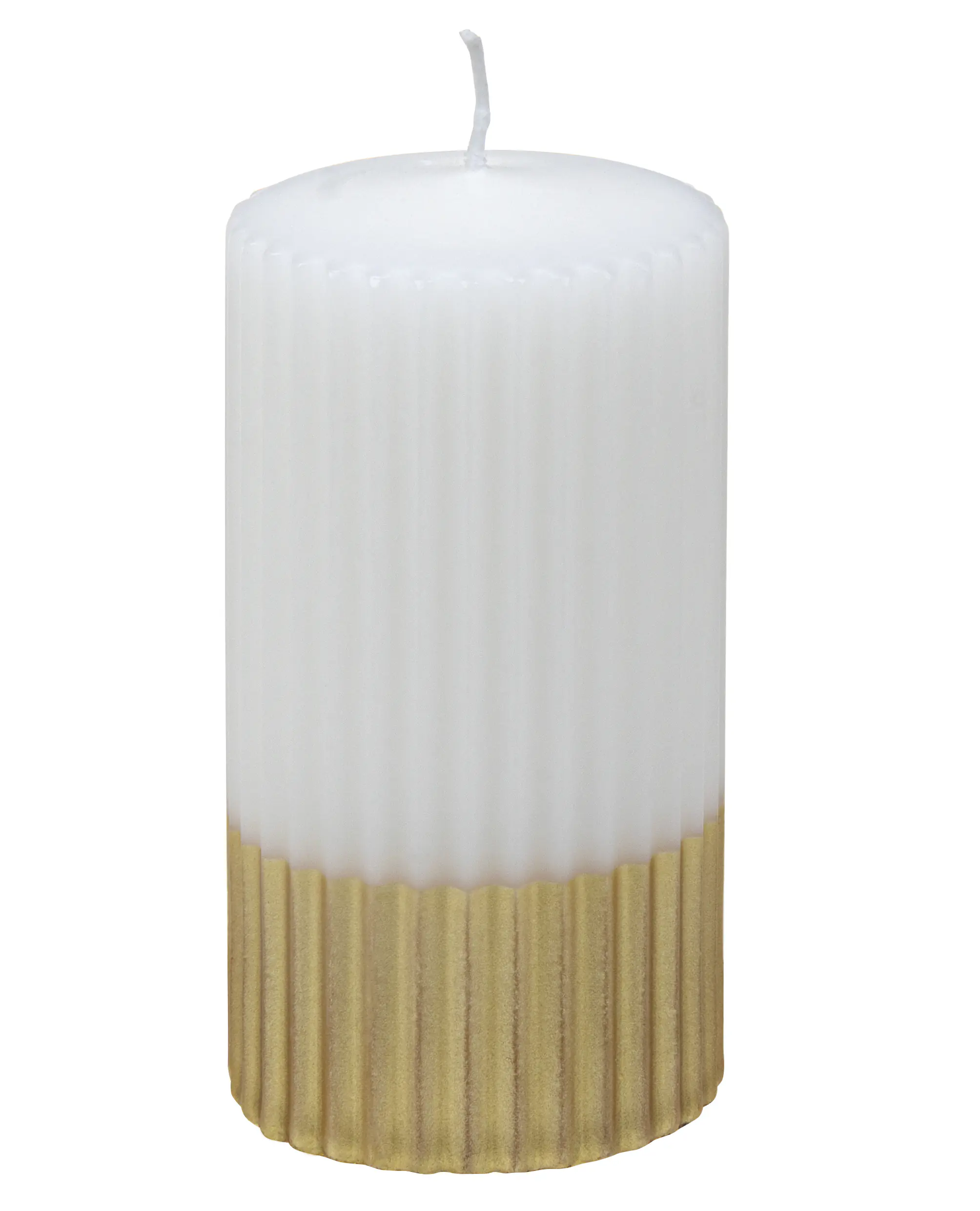 Steinhart Stumpenkerze Klassik Ø 5,7 x 11 cm weiß