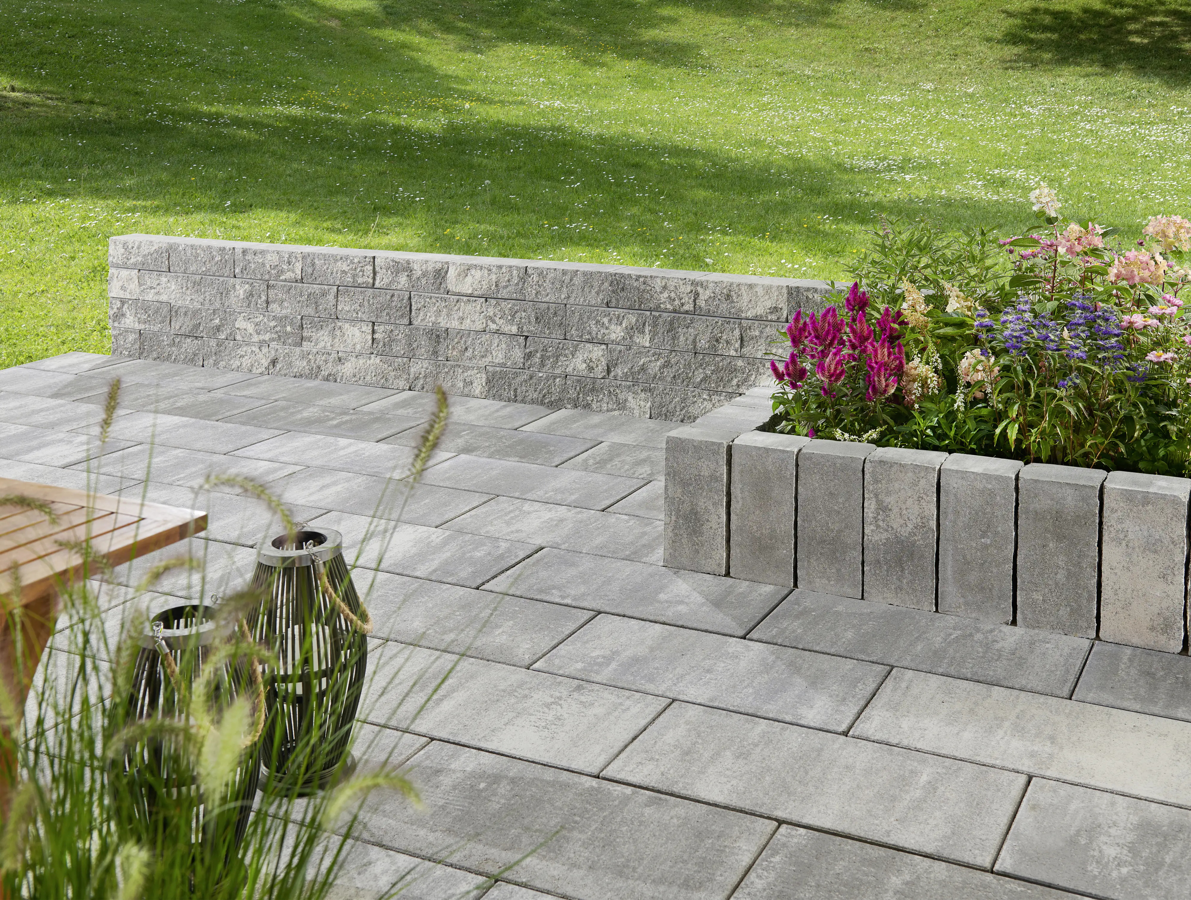 Primaster Mauerstein San Marino 30 x 15 x 12 cm grau-alpin Primaster Mauerstein San Marino 30 x 15 x 12 cm grau-alpin