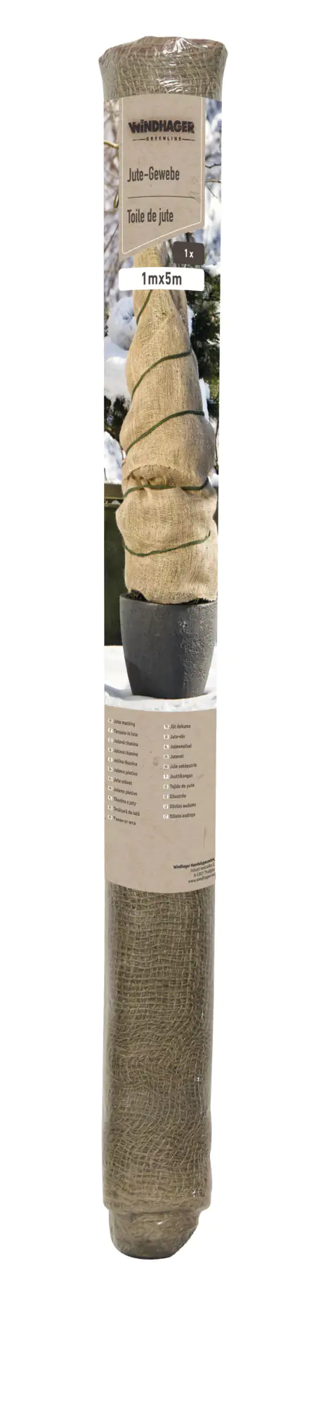 9003117060340_1 Windhager Jute-Gewebe 1 x 5 m, natur