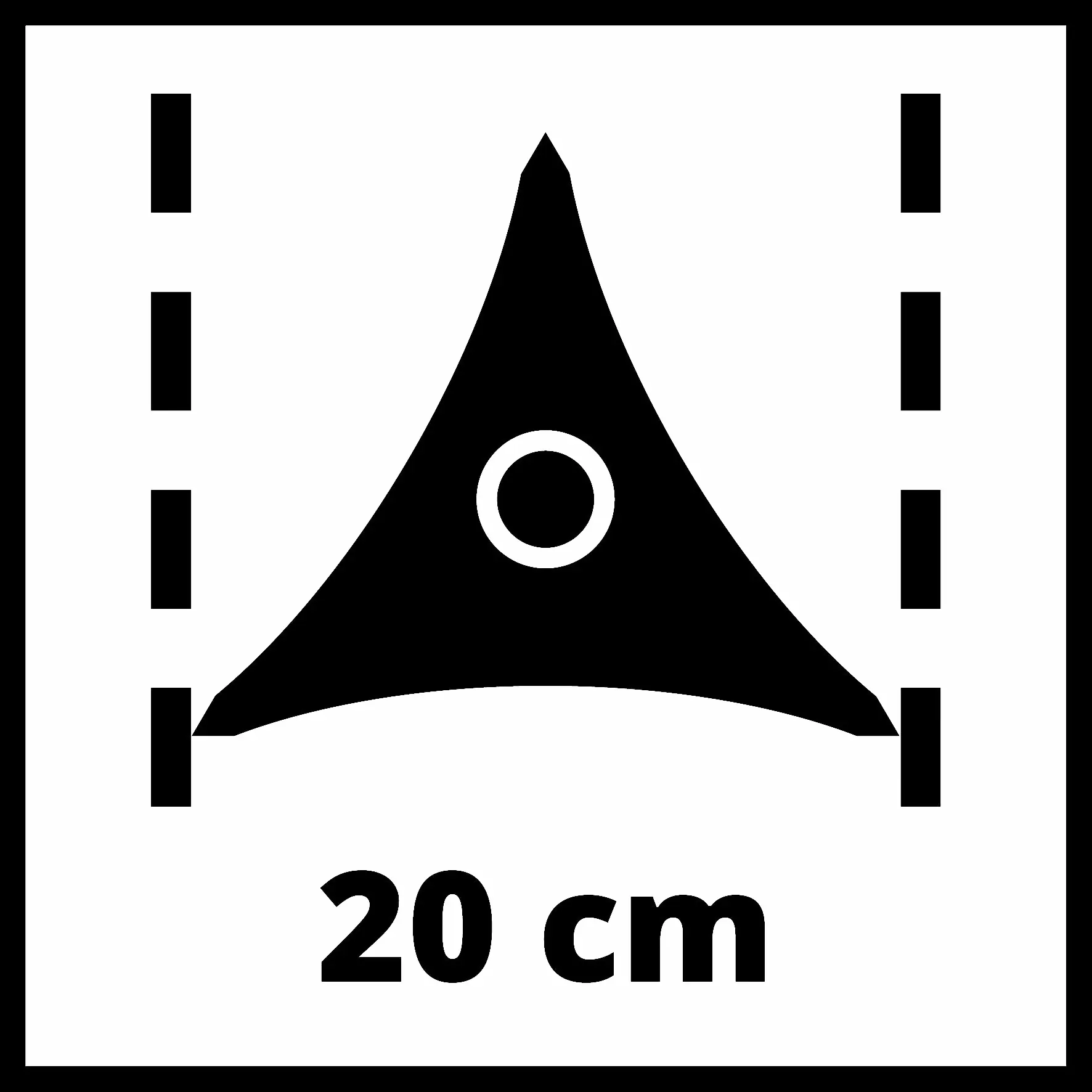Einhell Akku Sense AGILLO 18/200 30 / 20 cm Schnittkreis