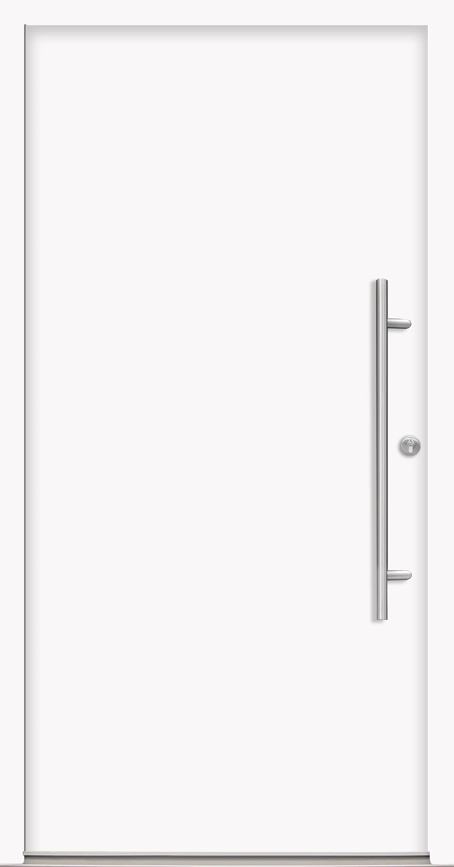 Splendoor Haustür Passivedoor Premium B05 Weiß DIN Rechts 100 x 210 cm