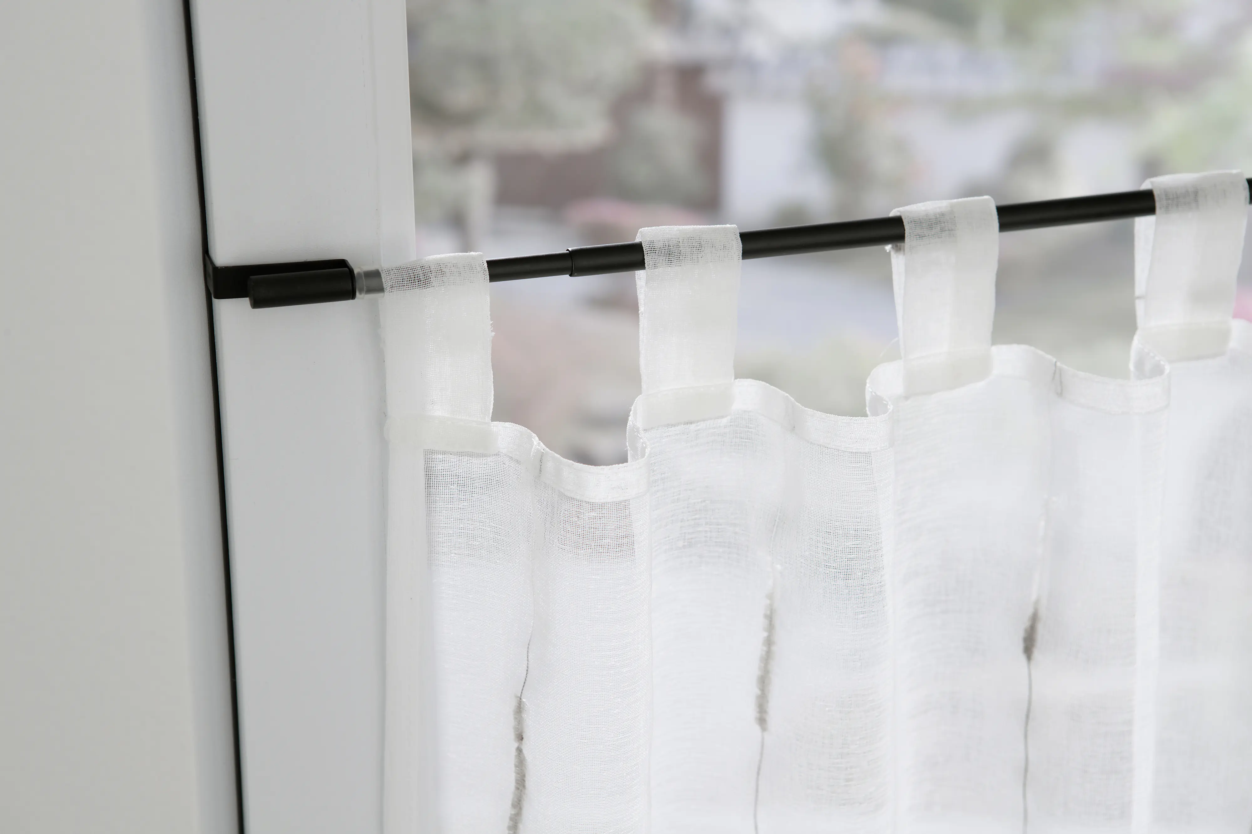 Gardinia Spannvitrage Ø 7-9 mm schwarz-matt 60 cm - 90 cm