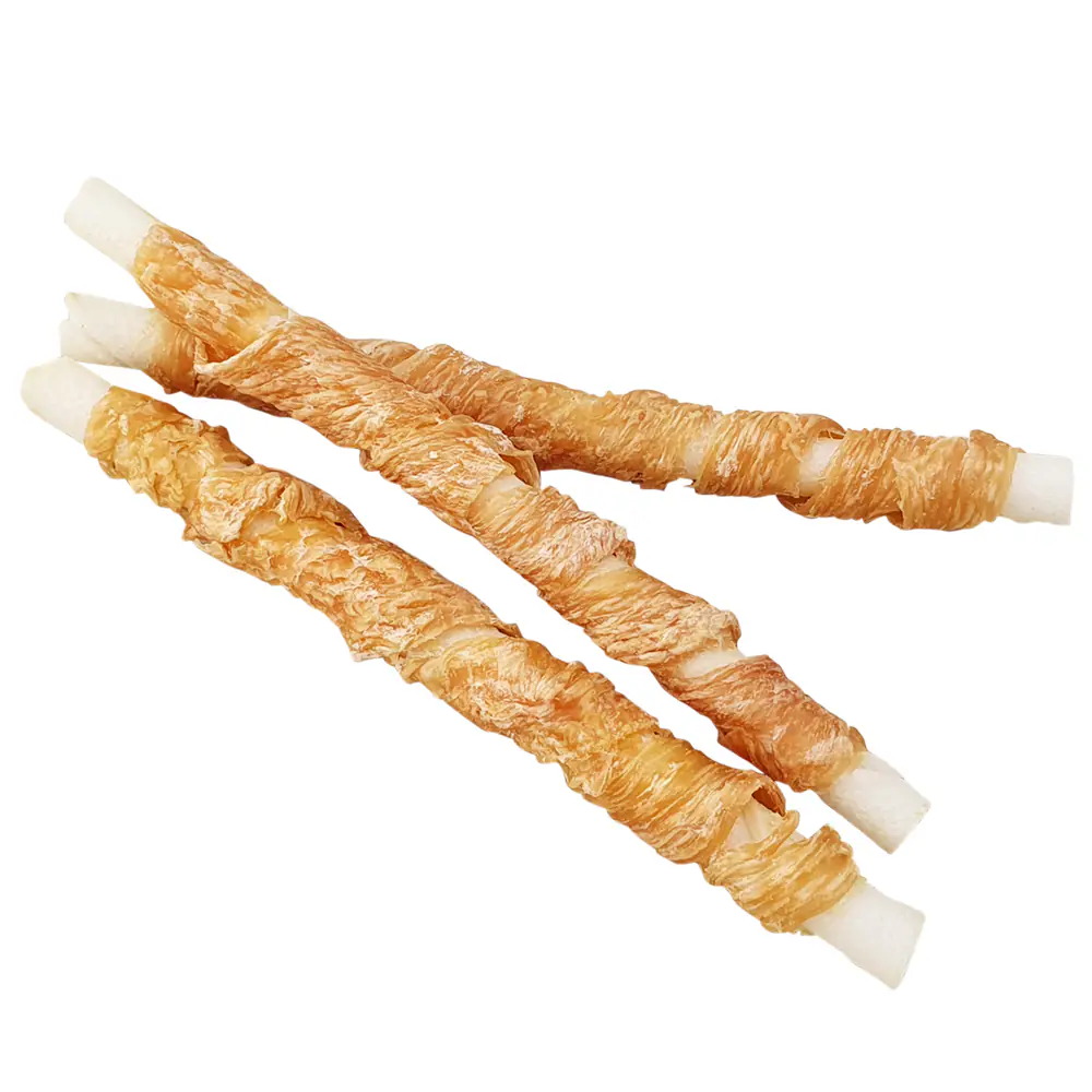 Nobby Hundesnack Adult Kauknochen getreidefrei StarSnack Sensitiv 113 g BBQ Wrapped Chicken