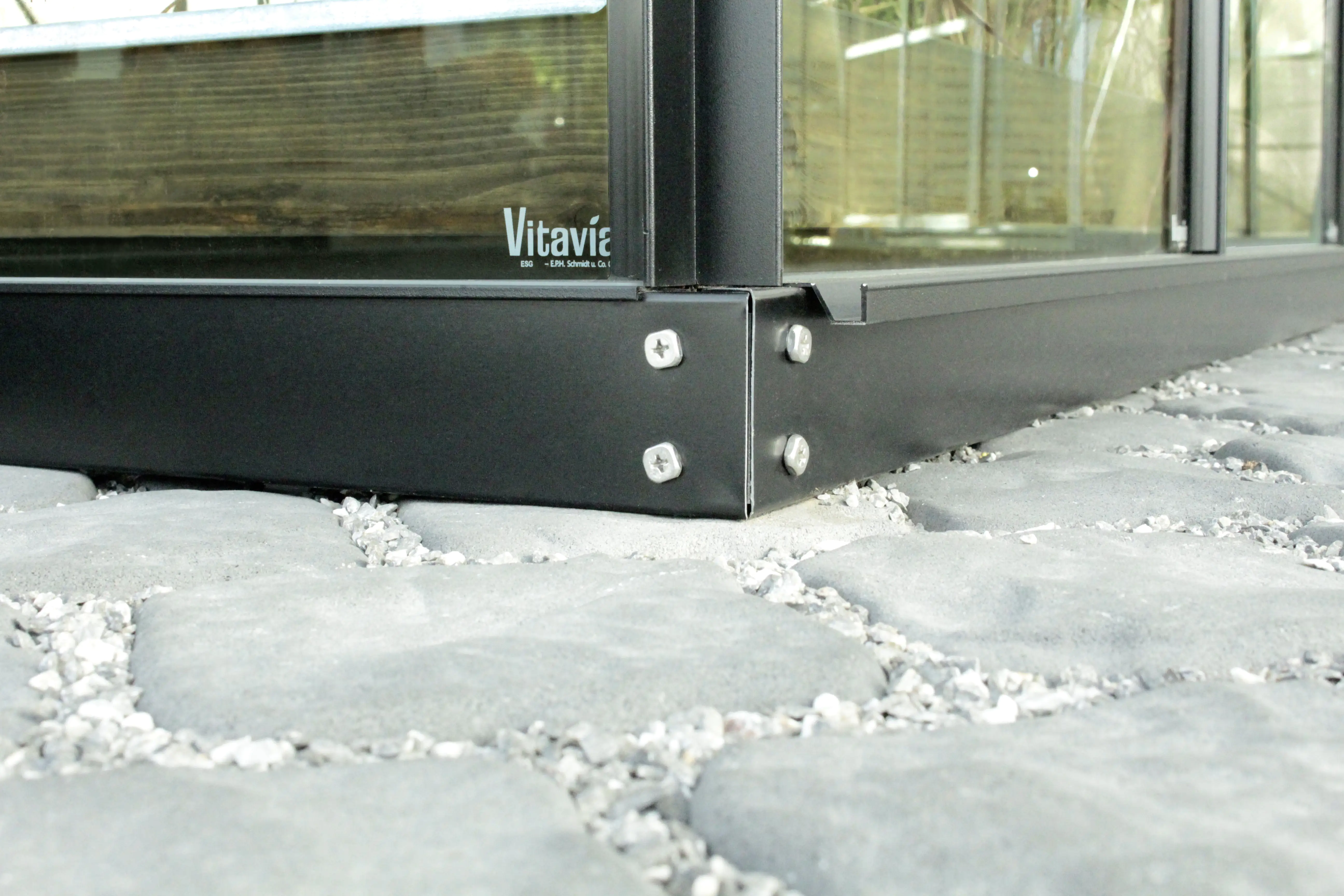 Vitavia Fundamentrahmen 8300 254 x 317 cm schwarz 6 cm hoch Vitavia Fundamentrahmen 8300 254 x 317 cm schwarz 6 cm hoch