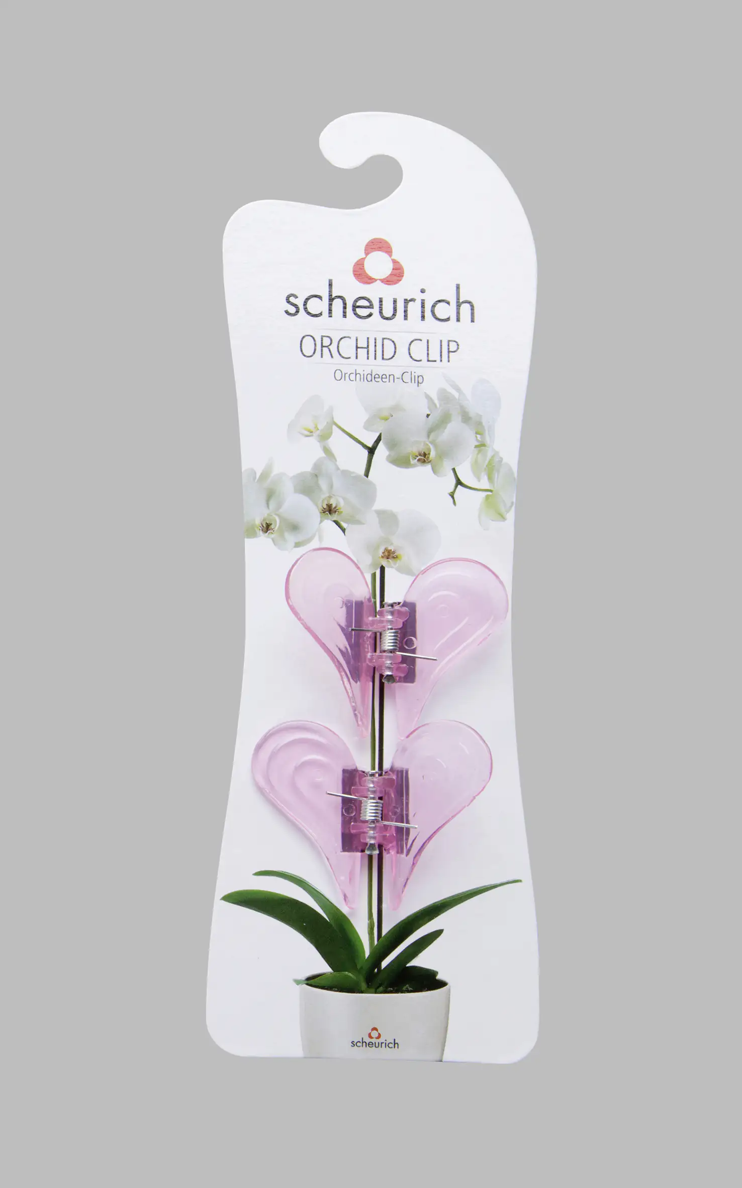 Scheurich Orchideen-Clips pink 2er Pack Scheurich Orchideen-Clips pink 2er Pack