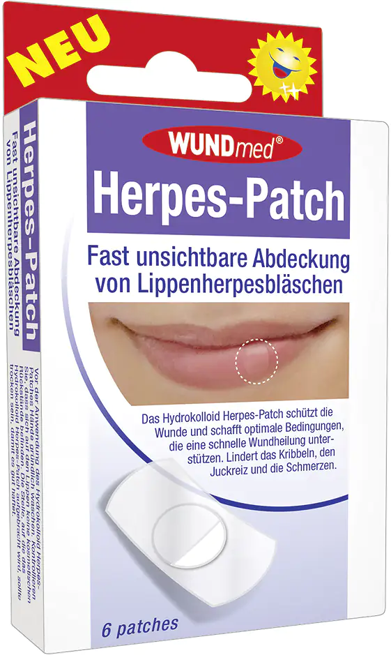 Wundmed Herpes-Patch 3,8 cm x 3,8 cm