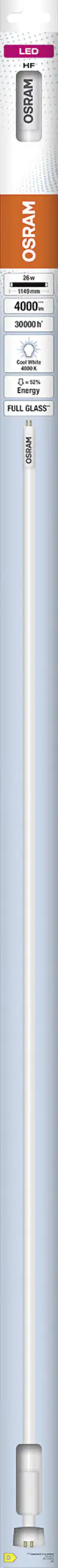 Osram LED Röhre 114,9 cm G5 26 W neutralweiß Osram LED Röhre 114,9 cm G5 26 W neutralweiß