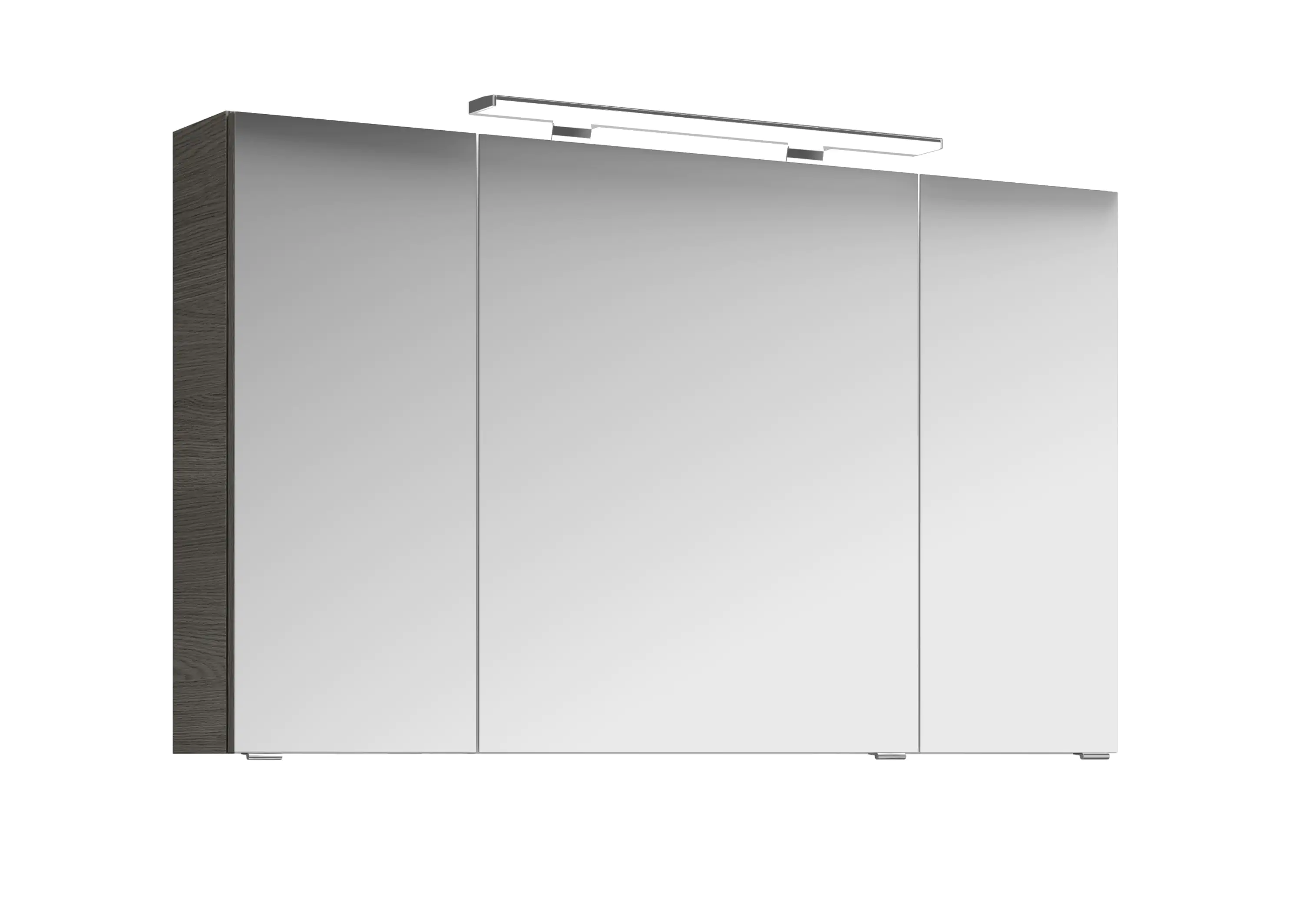 Pelipal Spiegelschrank Fokus 4010 Graphit Struktur quer, Breite 1200 mm